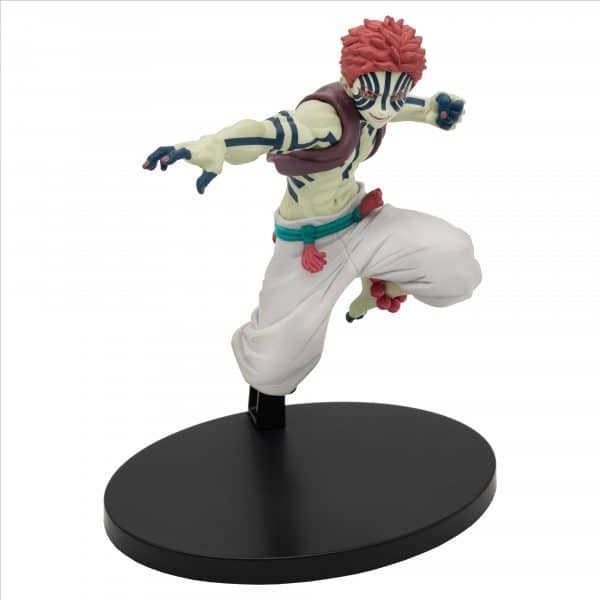 Banpresto Action Figure Akaza - Demon Slayer: Kimetsu No Yaiba - Vibration Stars 13 cm - Multicolore - Figura da collezione per appassionati di Anime