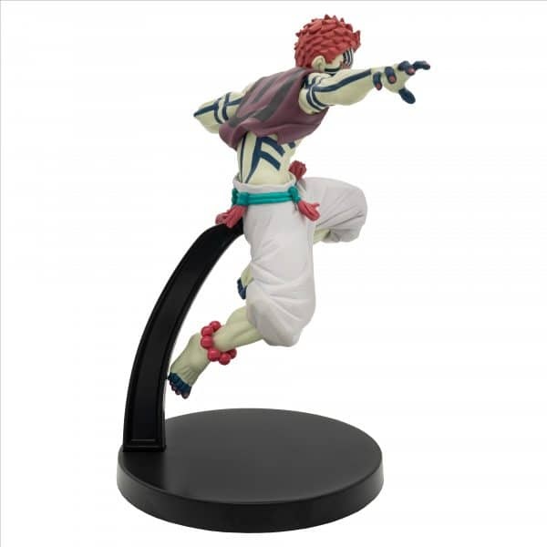 Banpresto Action Figure Akaza - Demon Slayer: Kimetsu No Yaiba - Vibration Stars 13 cm - Multicolore - Figura da collezione per appassionati di Anime