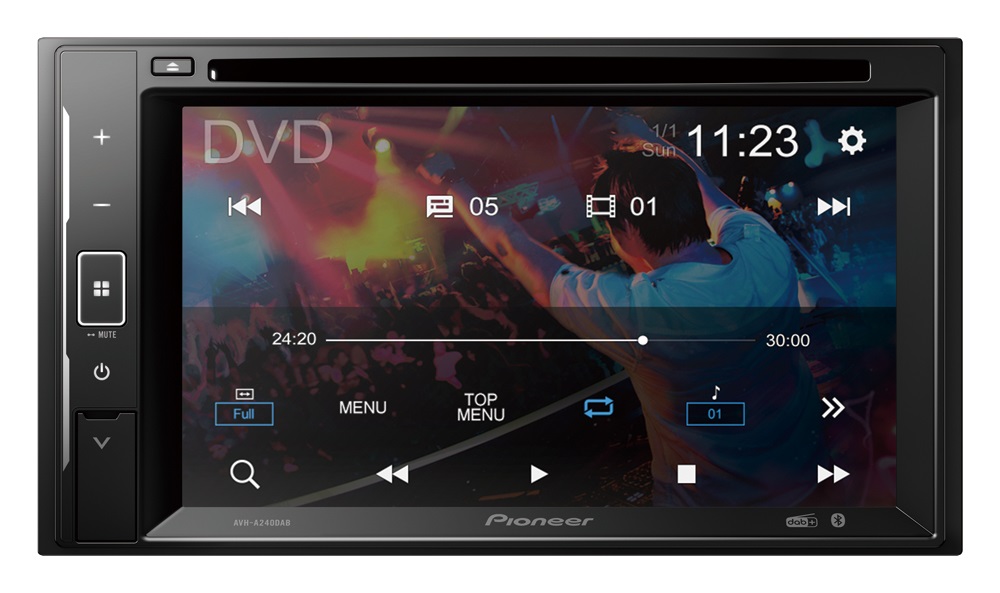 Pioneer AVH-A240DAB Autoradio 2 DIN 6.2