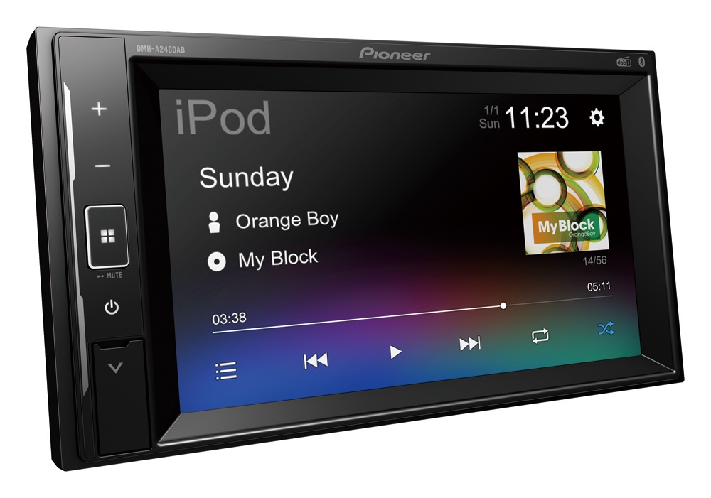 Pioneer DMH-A240DAB - Autoradio Doppio DIN 6,2