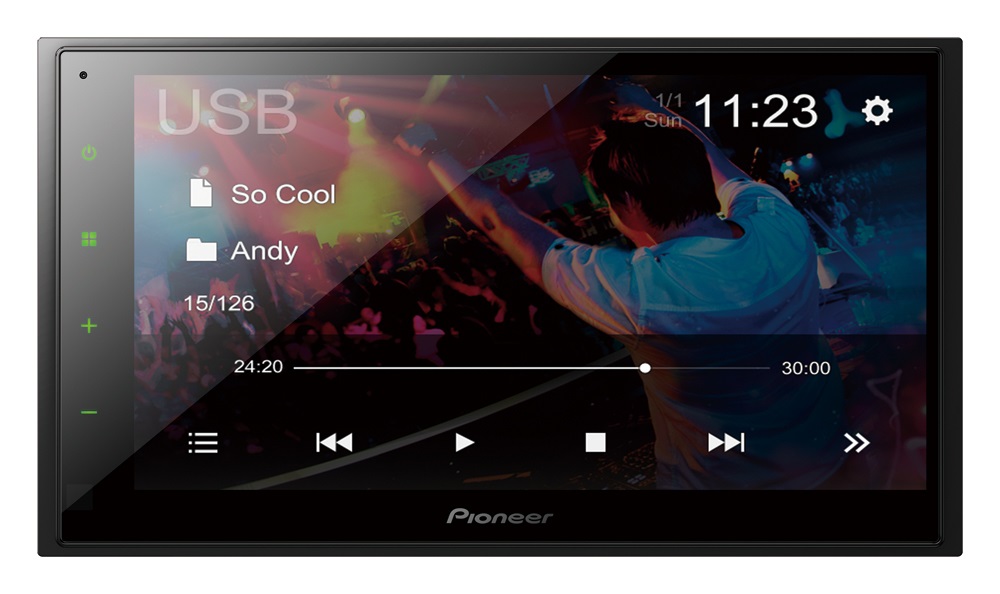 Pioneer DMH-A340DAB Autoradio 2 DIN 6.8