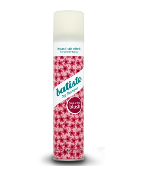 Batiste Blush Floral & Flirty Shampoo Secco 200 ml - Rinfresca i Capelli Senza Risciacquo, Fragranza Floreale e Provocante