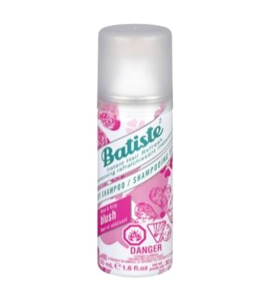 Batiste Blush Shampoo Secco Floreale 50 ml - Rinfresca e Aggiunge Volume ai Capelli