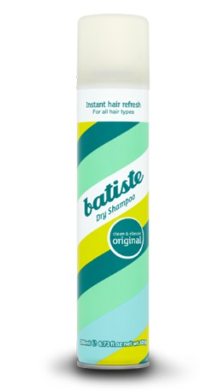 Batiste Original Clean & Classic Dry Shampoo 50 ml - Shampoo Secco per Capelli Freschi e Profumati
