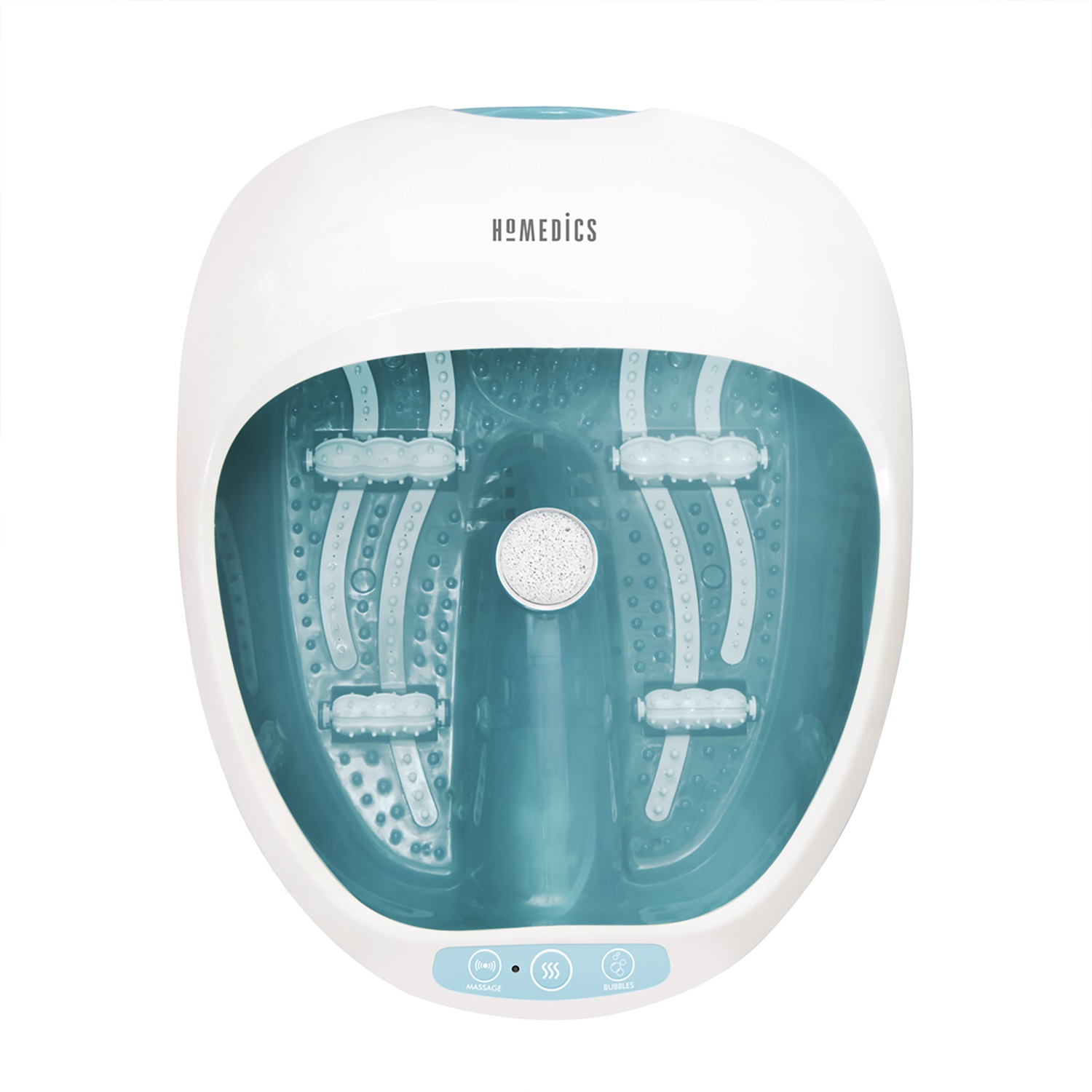 HoMedics Luxury Foot Spa FS-250-EU - Massaggiatore Piedi 4 in 1 con Idromassaggio, Magnetoterapia, Vibrazione e Funzione Calore