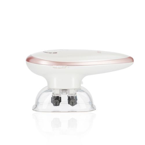 HoMedics Smoothee Massaggiatore Anticellulite Ricaricabile con Aspirazione e EMS - Bianco, 25 x 3 x 12 cm