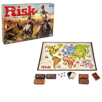 Hasbro Risiko B7404 - Gioco da tavolo di strategia NUOVO (Versione Alemana/Tedesco)