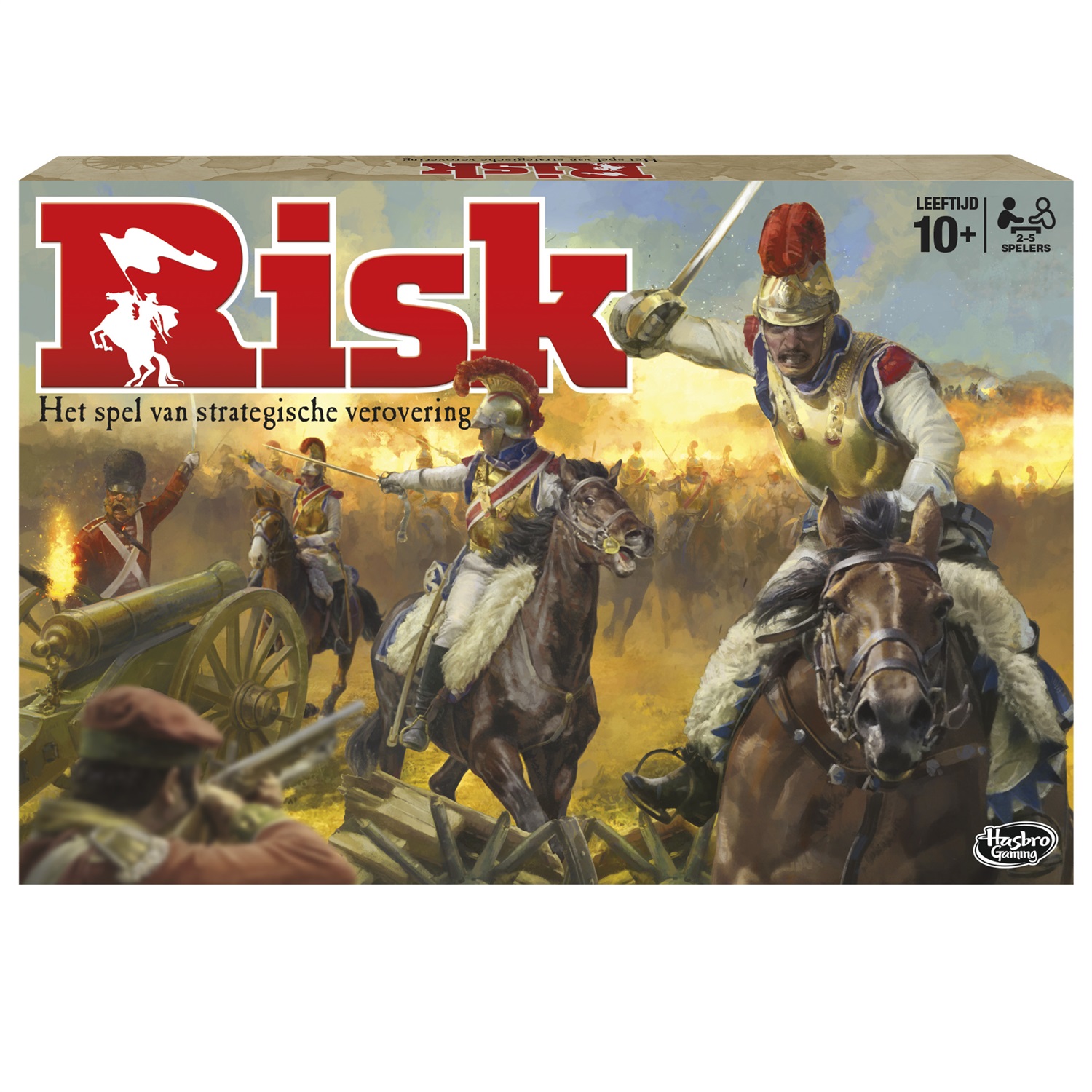 Hasbro Gaming Risk - Gioco da Tavolo Strategia Olandese per 3-5 Giocatori