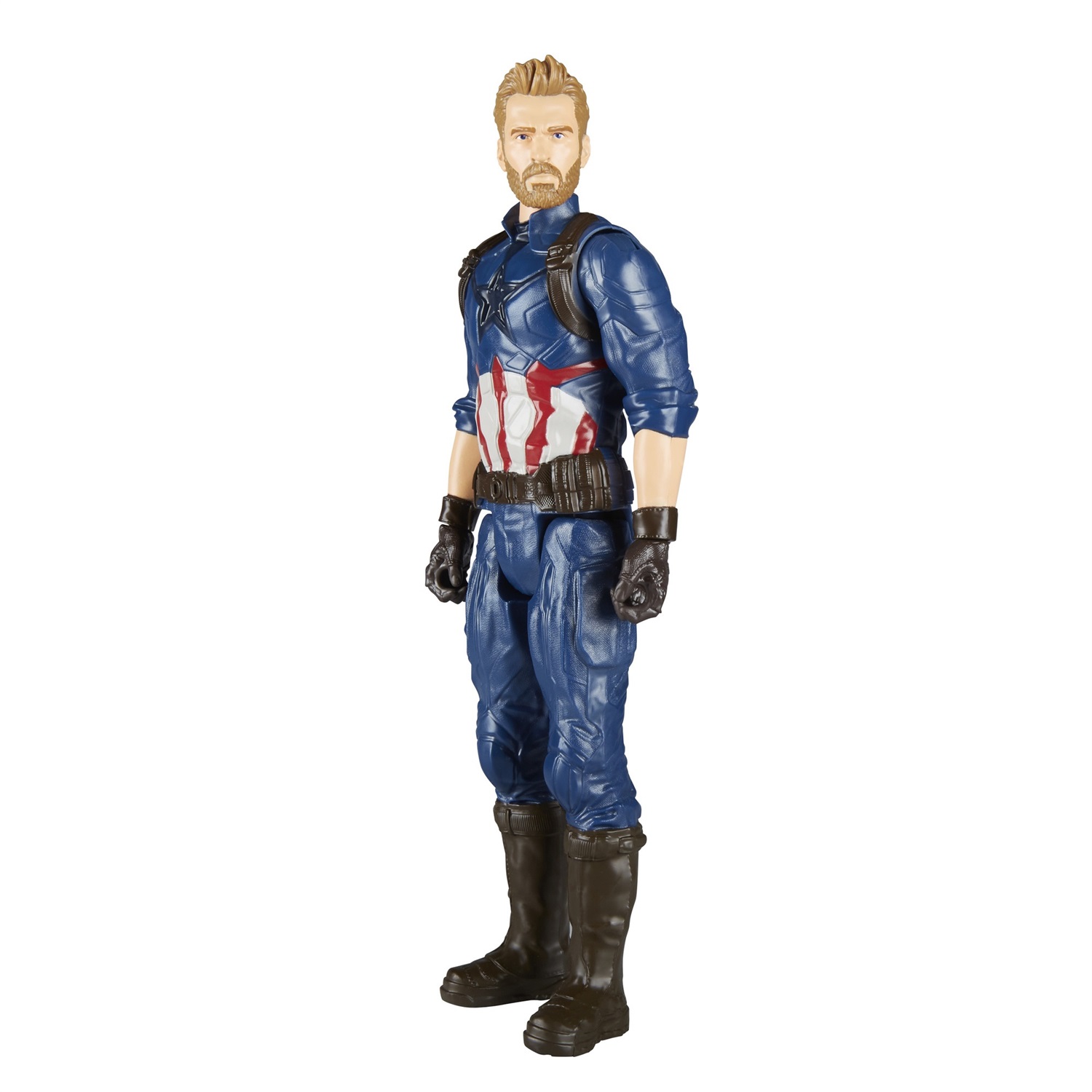 Hasbro E1421EL2 Captain America Titan Hero Series - Figura da 12 pollici con porta Titan Hero Power FX