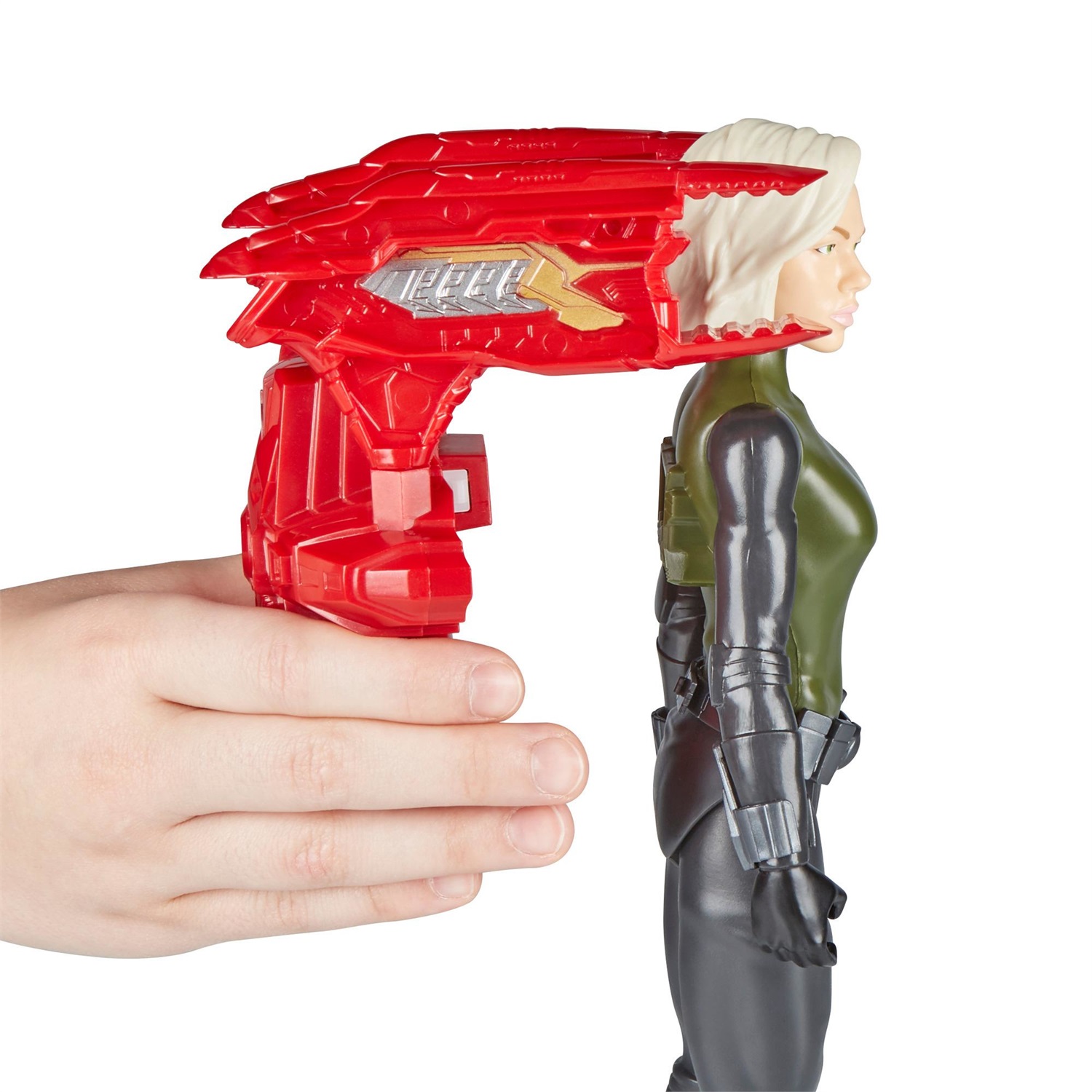Hasbro Titan Hero Serie Vedova Nera 30 cm - Figura con Suoni Ispirata a Avengers INFINITY War