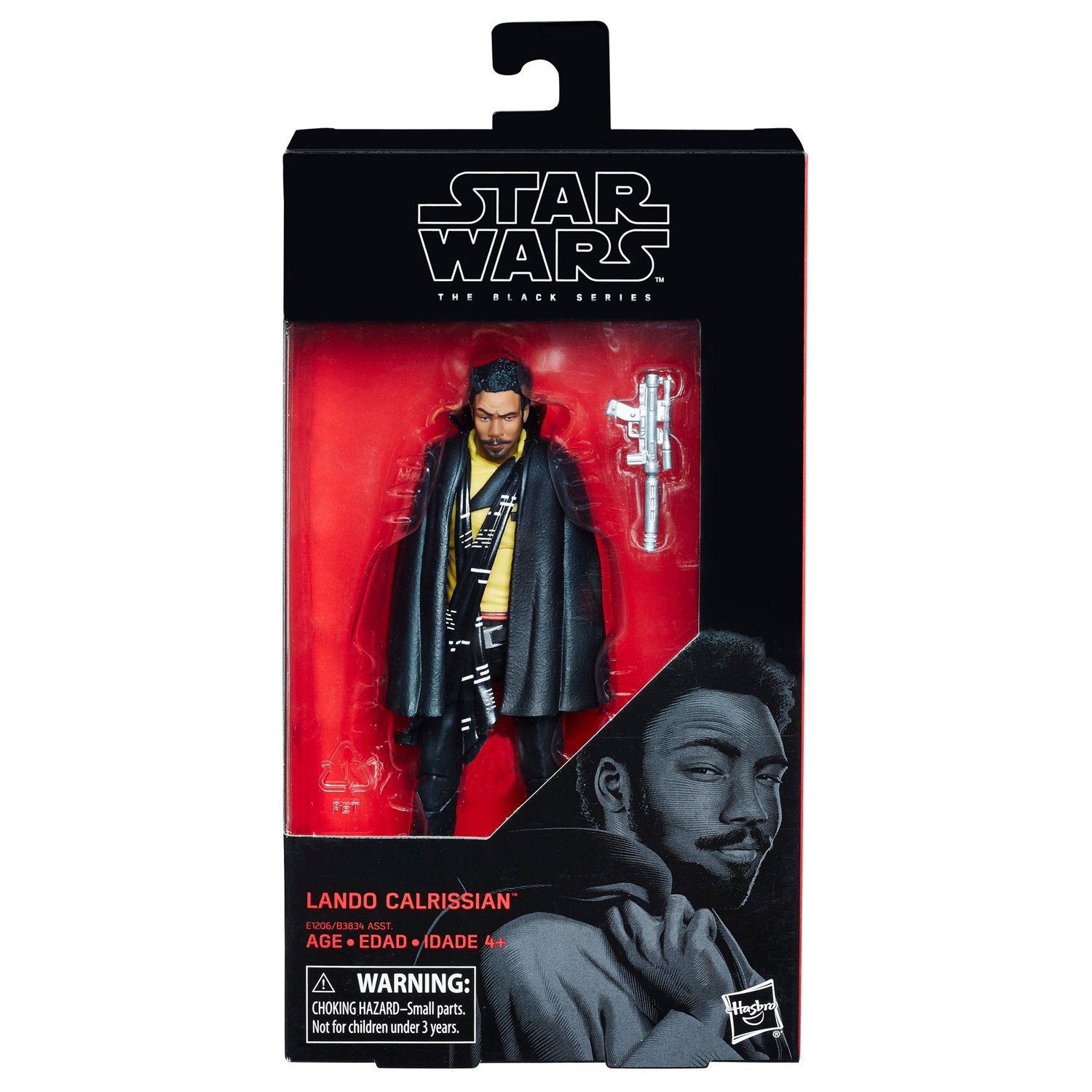 Hasbro Star Wars Black Series - Action Figure Lando Calrissian 15 cm, Realistica e Alta Qualità