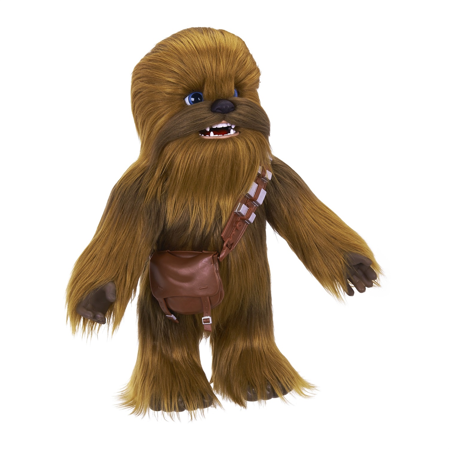 Hasbro Peluche Interattivo Action Figure Chewbacca 40 cm - Star Wars Ultimate Co-pilot Chewie, Multicolore