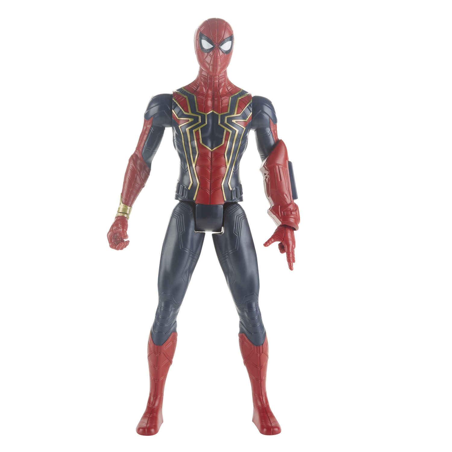 Hasbro Marvel Avengers - Endgame Iron Spider-Man Titan Hero Action Figure da 30 cm Compatibile con Power FX