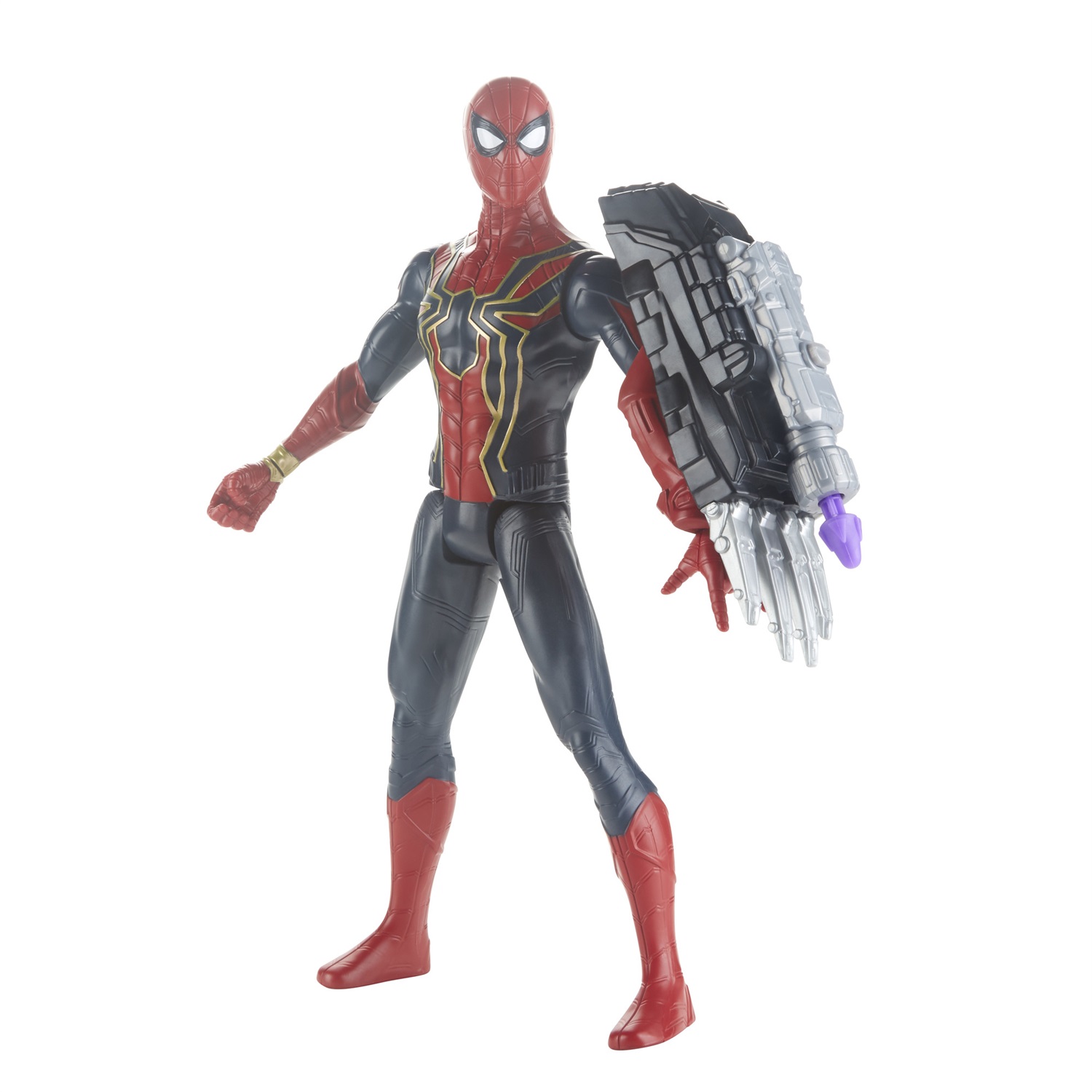 Hasbro Marvel Avengers - Endgame Iron Spider-Man Titan Hero Action Figure da 30 cm Compatibile con Power FX
