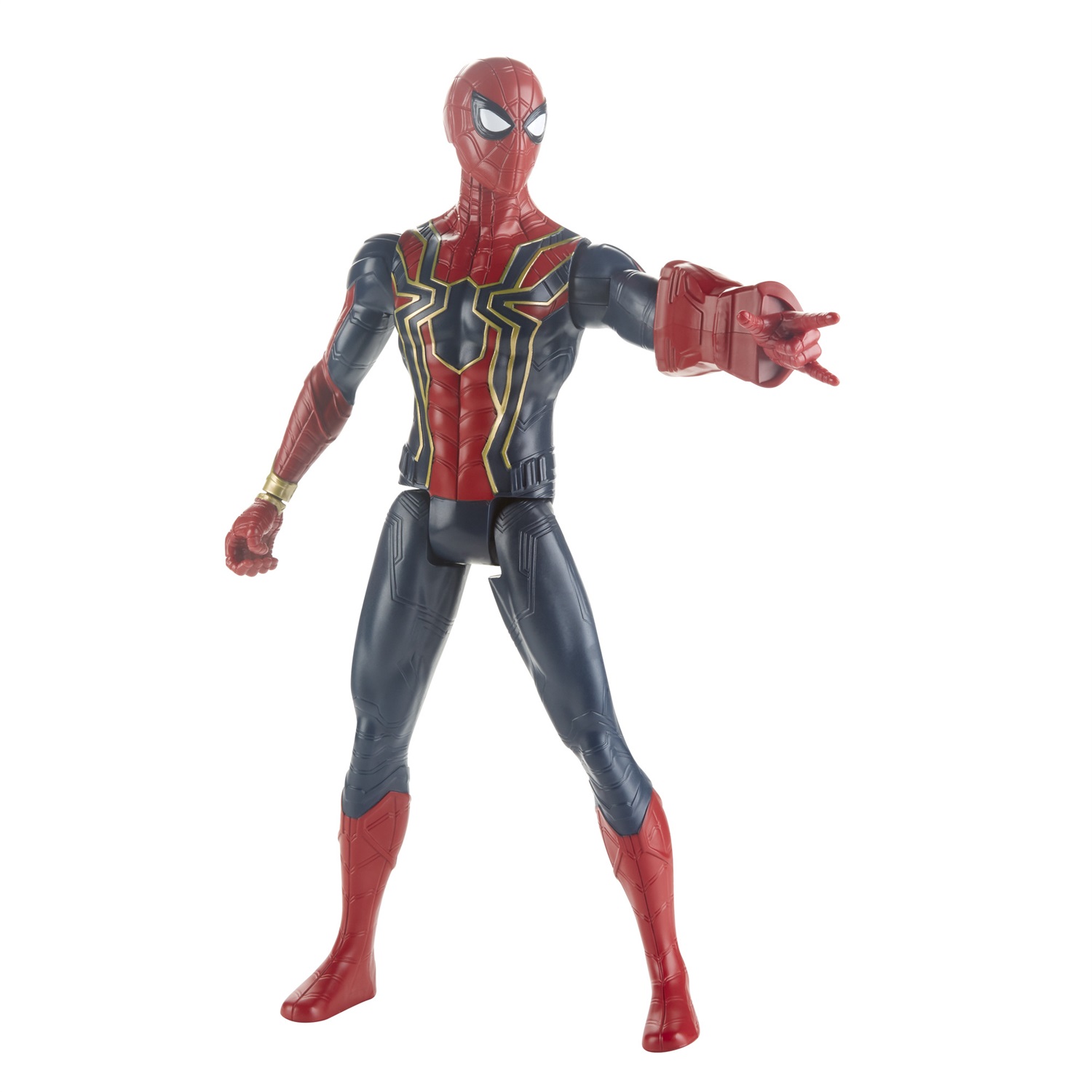 Hasbro Marvel Avengers - Endgame Iron Spider-Man Titan Hero Action Figure da 30 cm Compatibile con Power FX