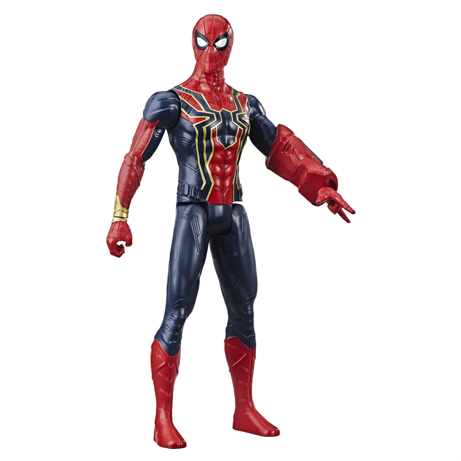 Hasbro Marvel Avengers - Endgame Iron Spider-Man Titan Hero Action Figure da 30 cm Compatibile con Power FX