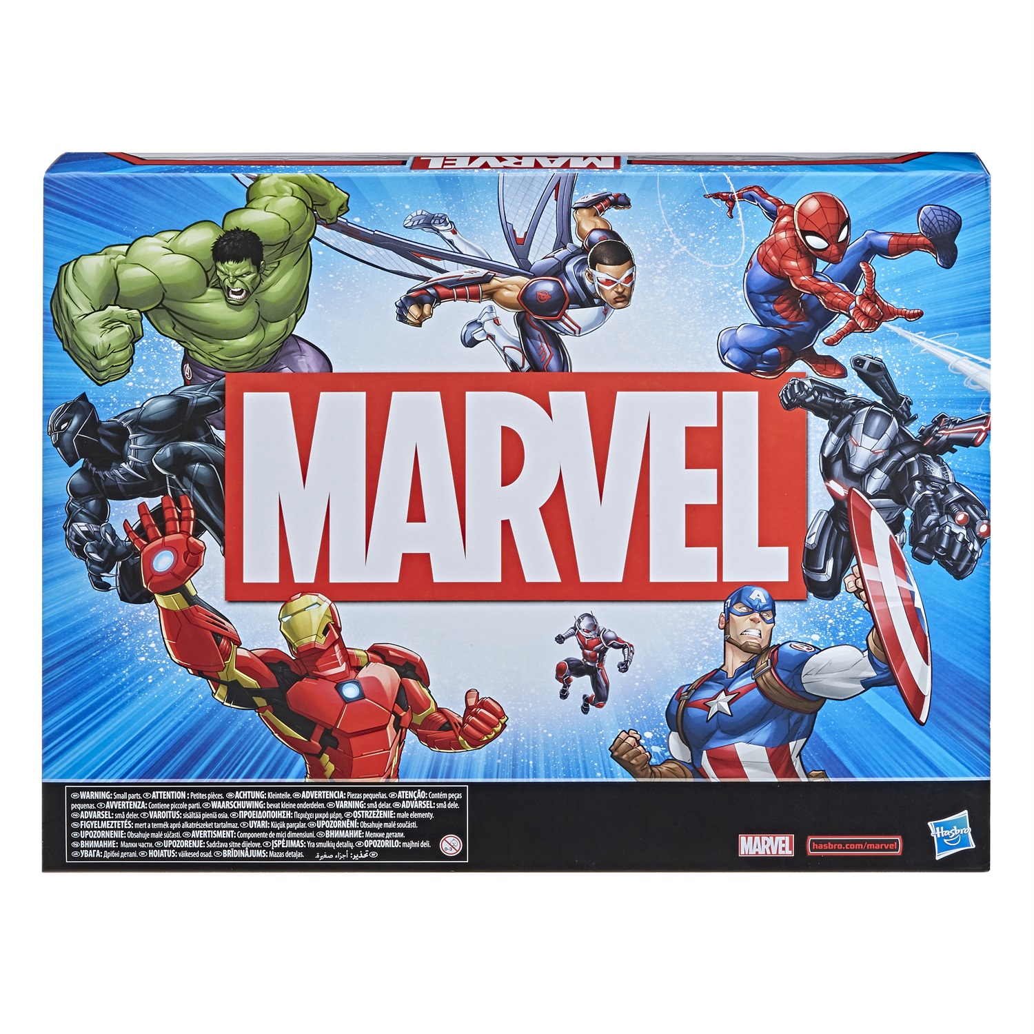 Hasbro Marvel Avengers Set di 8 Action Figures da 15 cm per Collezionisti