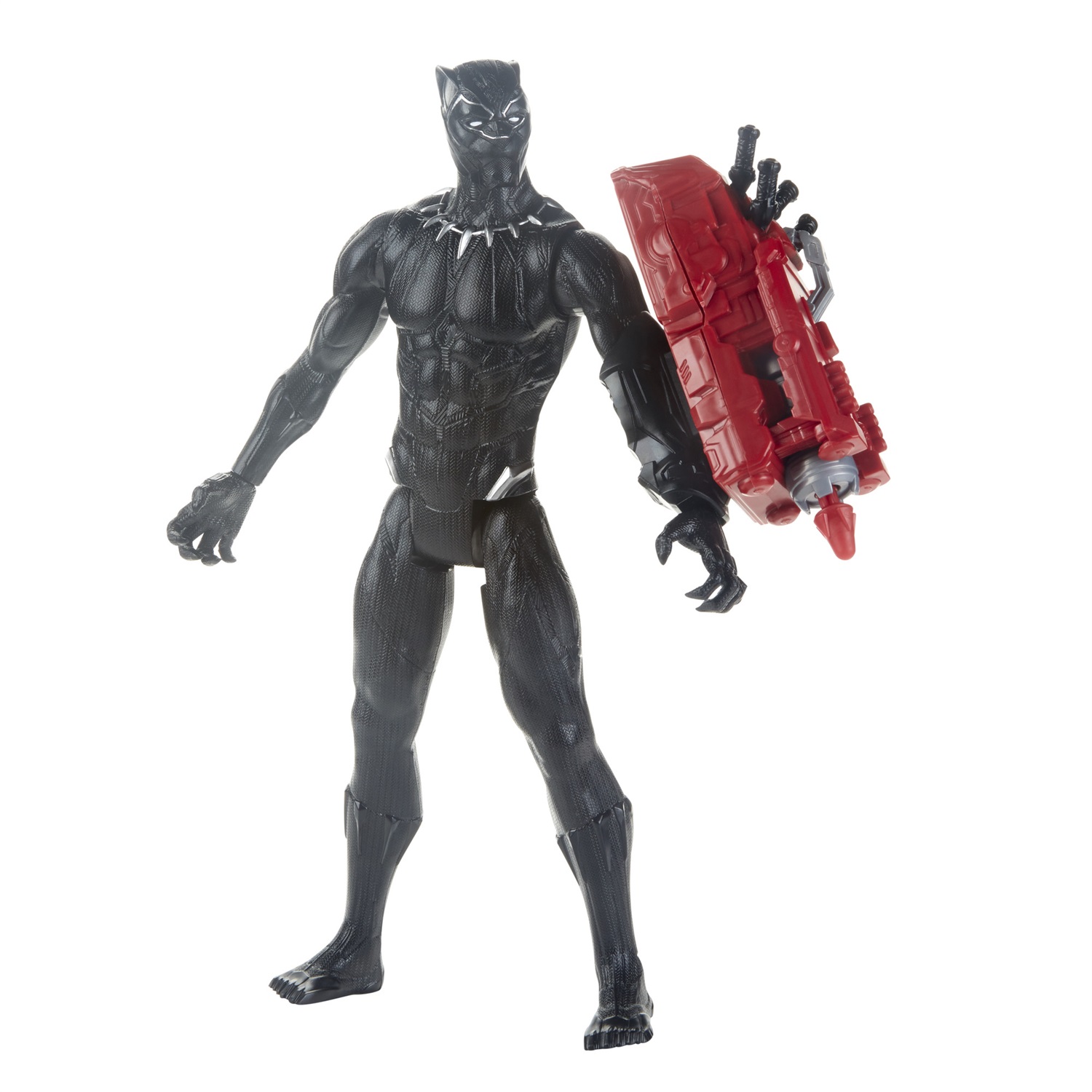Hasbro Black Panther 30cm - Action Figure Titan Hero con 5 Punti di Articolazione