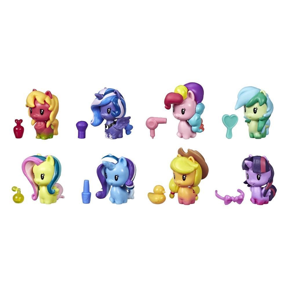 Hasbro Cutie Mark Crew Confetti Party Collection - 8 Figure Collezionabili con Accessori, Tema My Little Pony