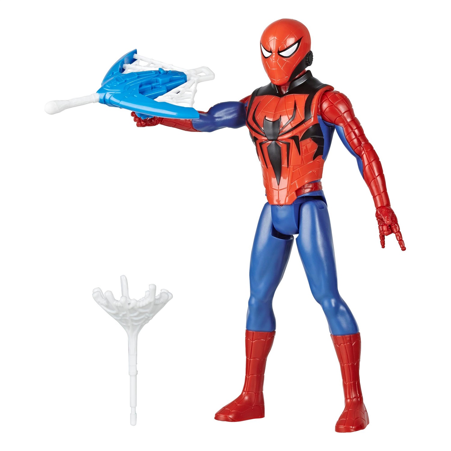 Hasbro Spider-Man Action Figure 30 cm con Blaster Titan Hero Blast Gear e Proiettili