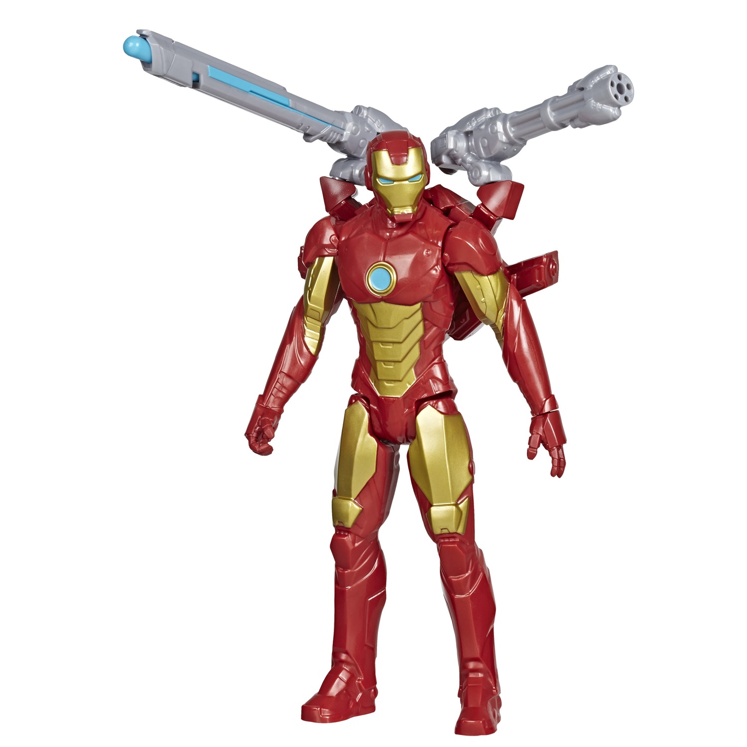 Hasbro Marvel Avengers Iron Man Action Figure 30 cm con Blaster Titan Hero Blast Gear