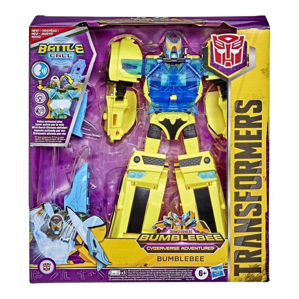 Hasbro Transformers E83815X0 Bumblebee Action Figure 25 cm con Armatura Attivata dalla Voce