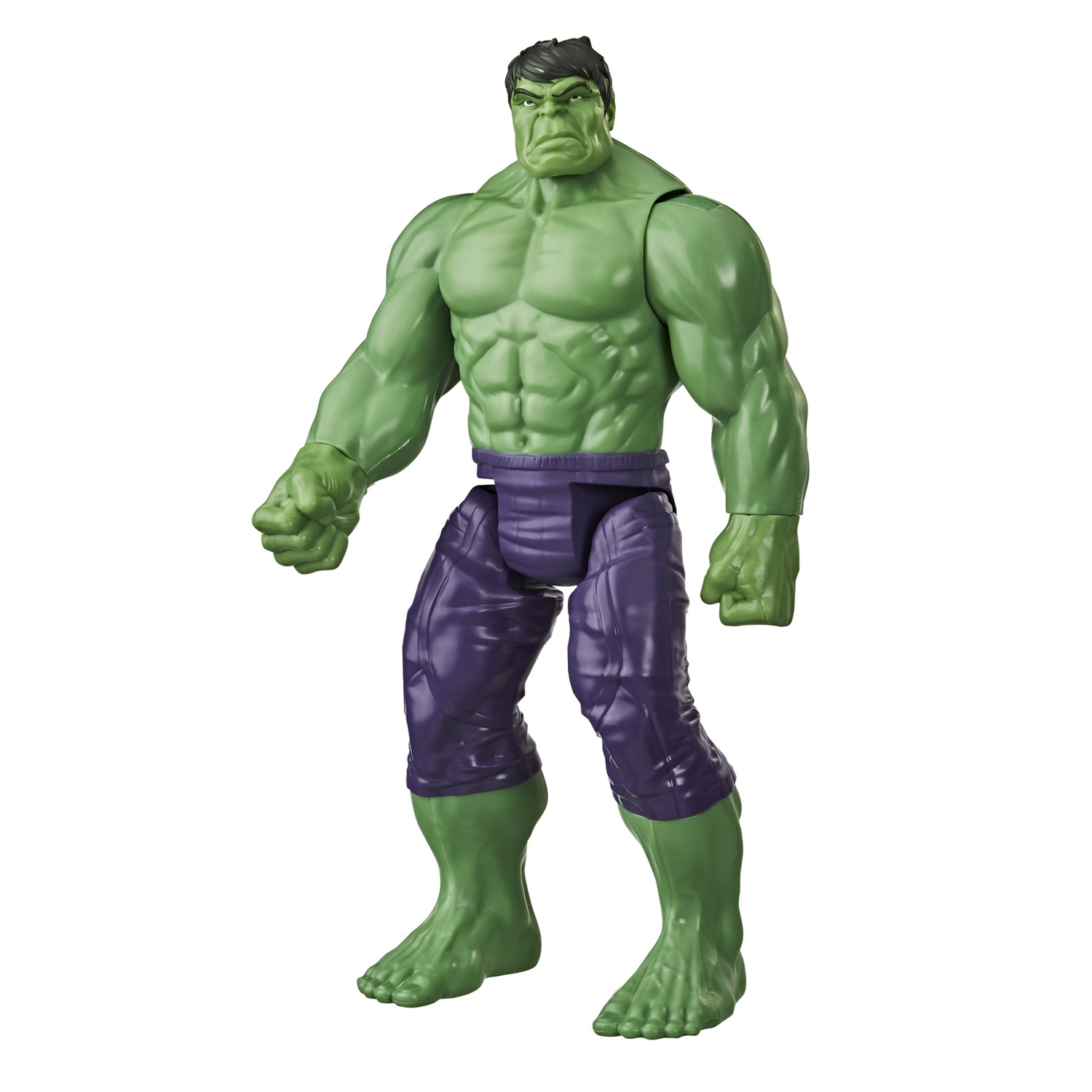 HASBRO Avengers Titan Hero Hulk - Action Figure 30 cm con Blaster Titan Hero Blast Gear per avventure supereroiche