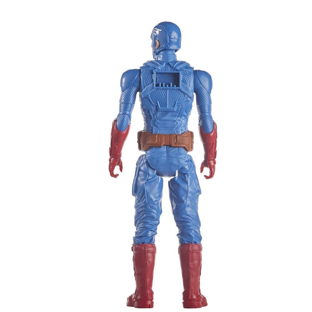 Hasbro Avengers Titan Hero Figure - Capitan America 30 cm con 5 punti di articolazione