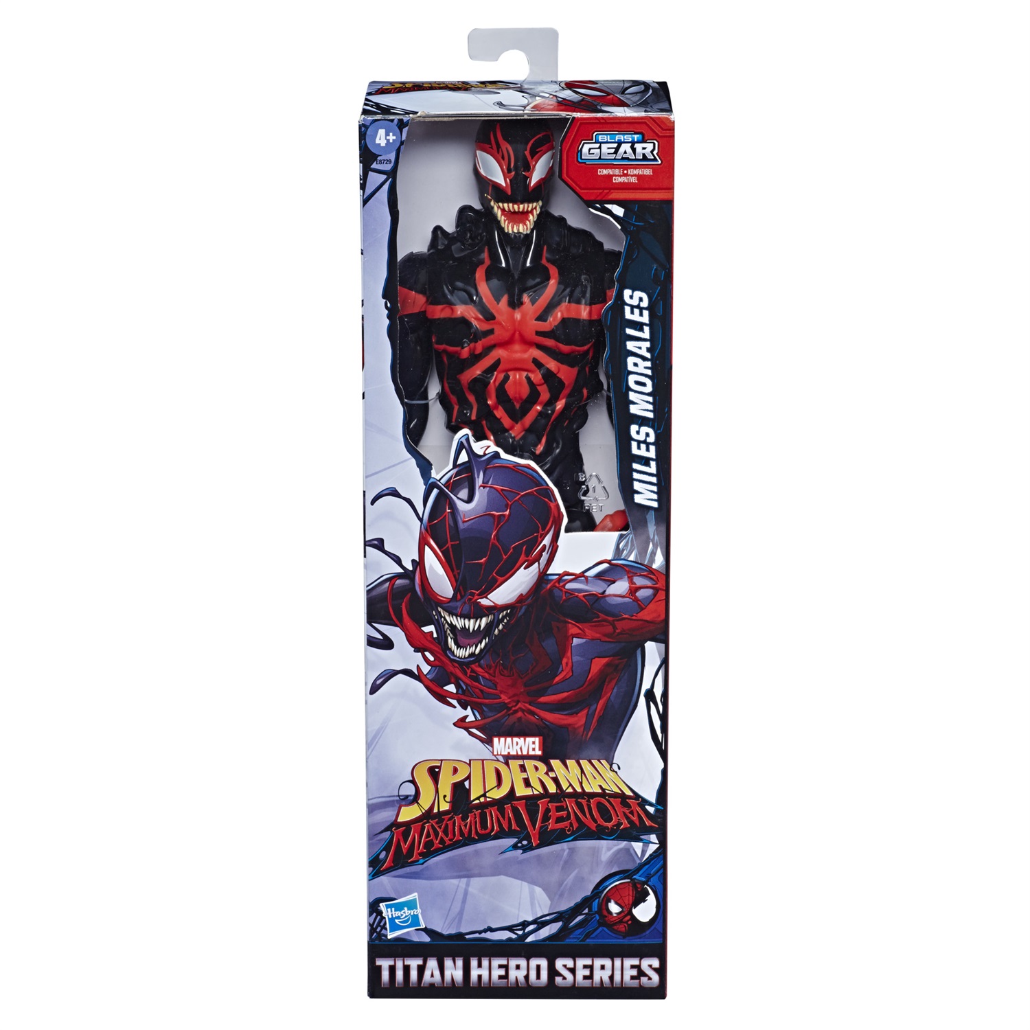 Hasbro Marvel Miles Morales Action Figure 30 cm - Titan Hero Series con Punti di Articolazione e Compatibilità con Lanciacolpi