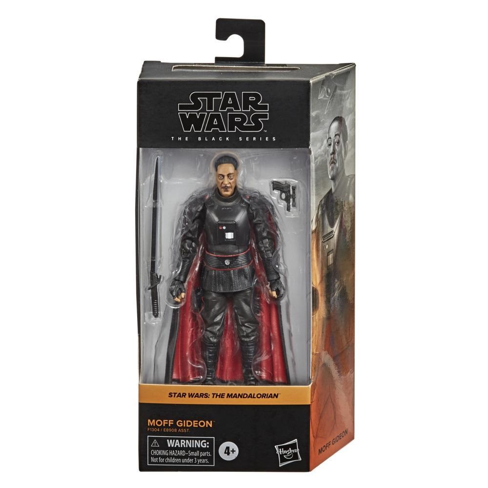 Hasbro Star Wars The Black Series Moff Gideon - Personaggio da Collezione da 15 cm, Ispirato alla Serie The Mandalorian, Giocattoli per Bambini dai 4 Anni in su