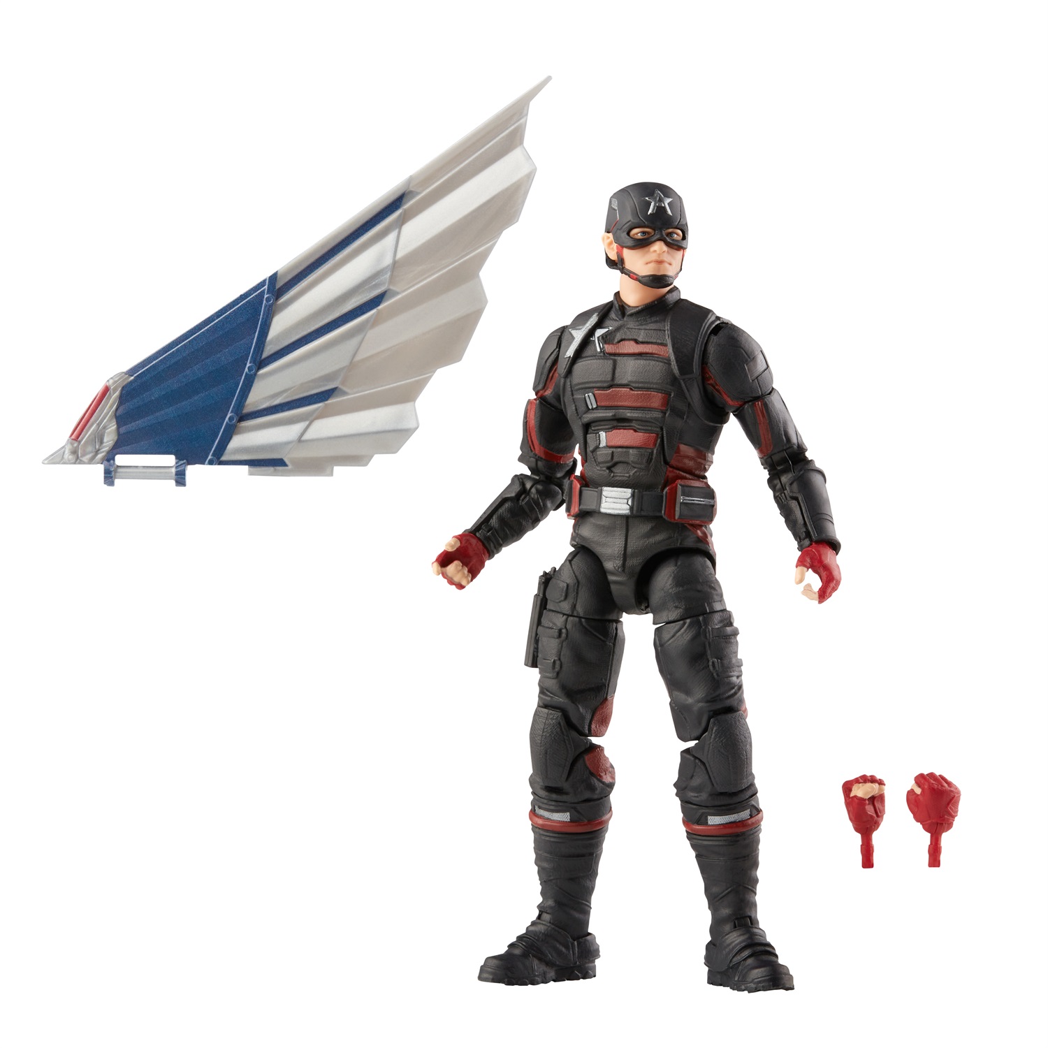 Hasbro Marvel Legends U.S. Agent - Action Figure da 15 cm con 2 Accessori, Design Eccezionale, per Bambini dai 4 Anni in Su