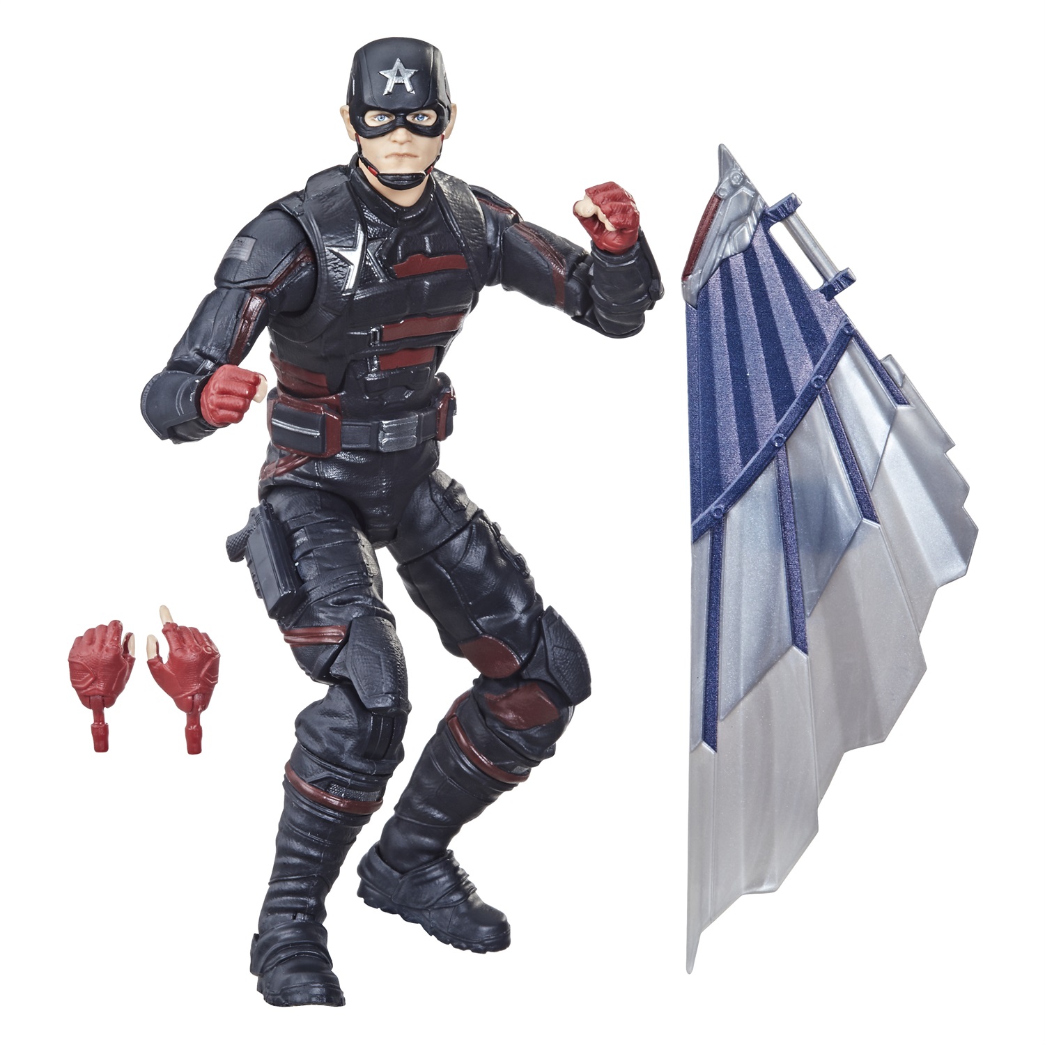 Hasbro Marvel Legends U.S. Agent - Action Figure da 15 cm con 2 Accessori, Design Eccezionale, per Bambini dai 4 Anni in Su