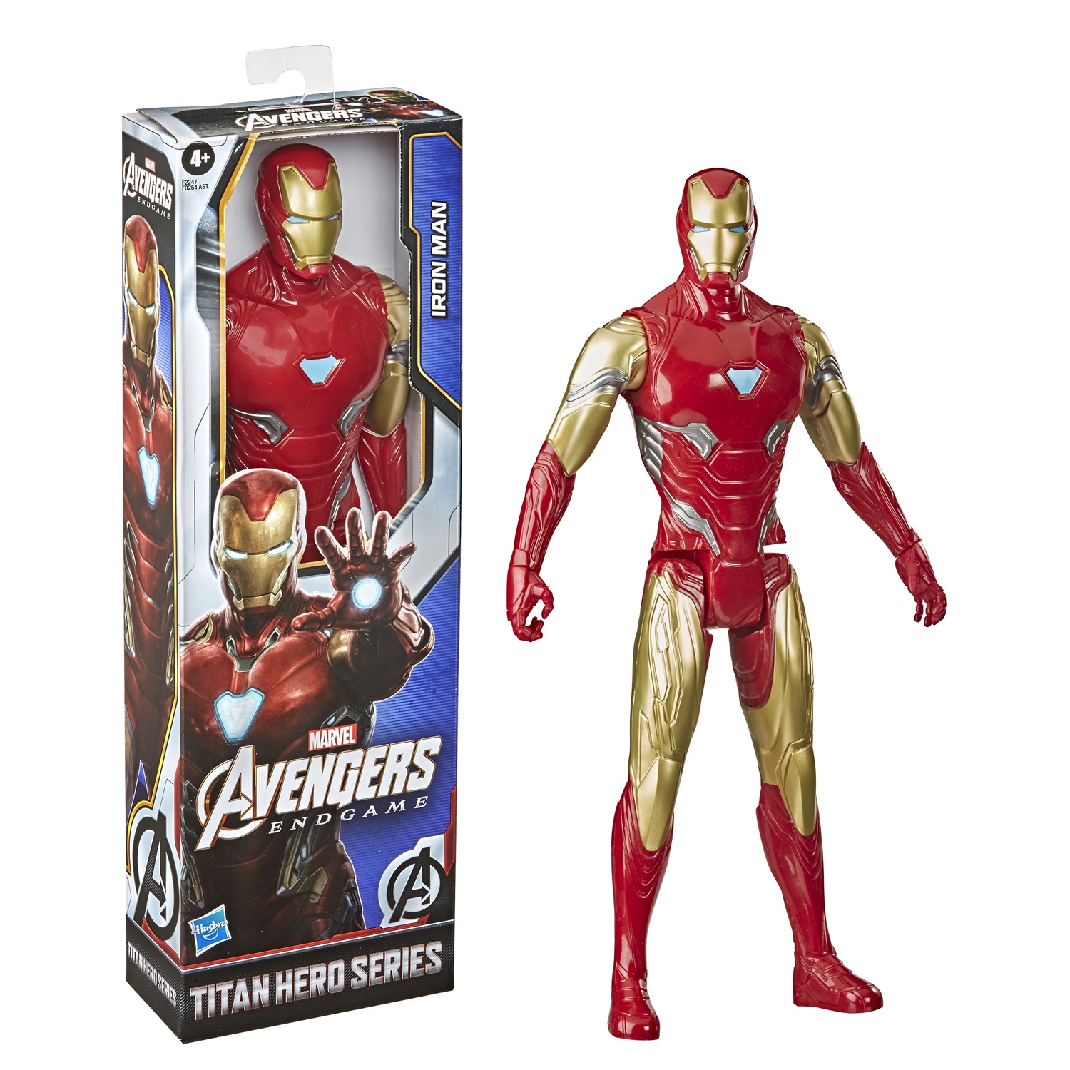Hasbro Marvel Avengers Titan Hero Series Iron Man Action Figure 30 cm - Giocattolo da Collezione per Bambini dai 4 Anni in Su