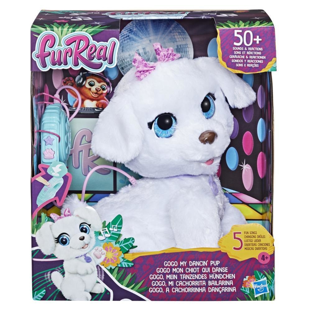 Hasbro FurReal Gogo - Cucciolo di Peluche Interattivo con Oltre 50 Suoni e Reazioni, Dai 4 Anni in Su