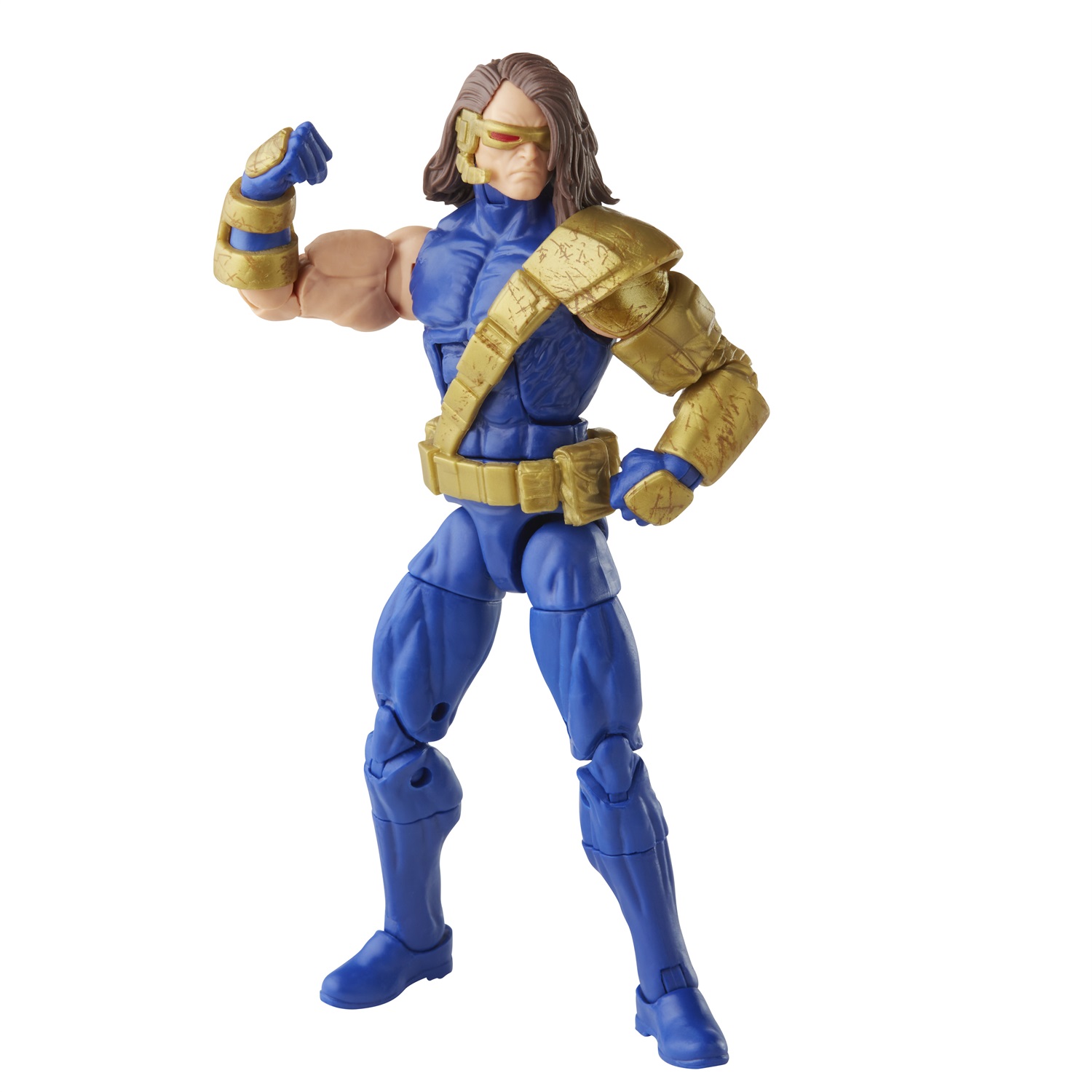 Marvel Hasbro Legends Series Action Figure Ciclope 15 cm - Design Eccezionale con Elemento Build-A-Figure
