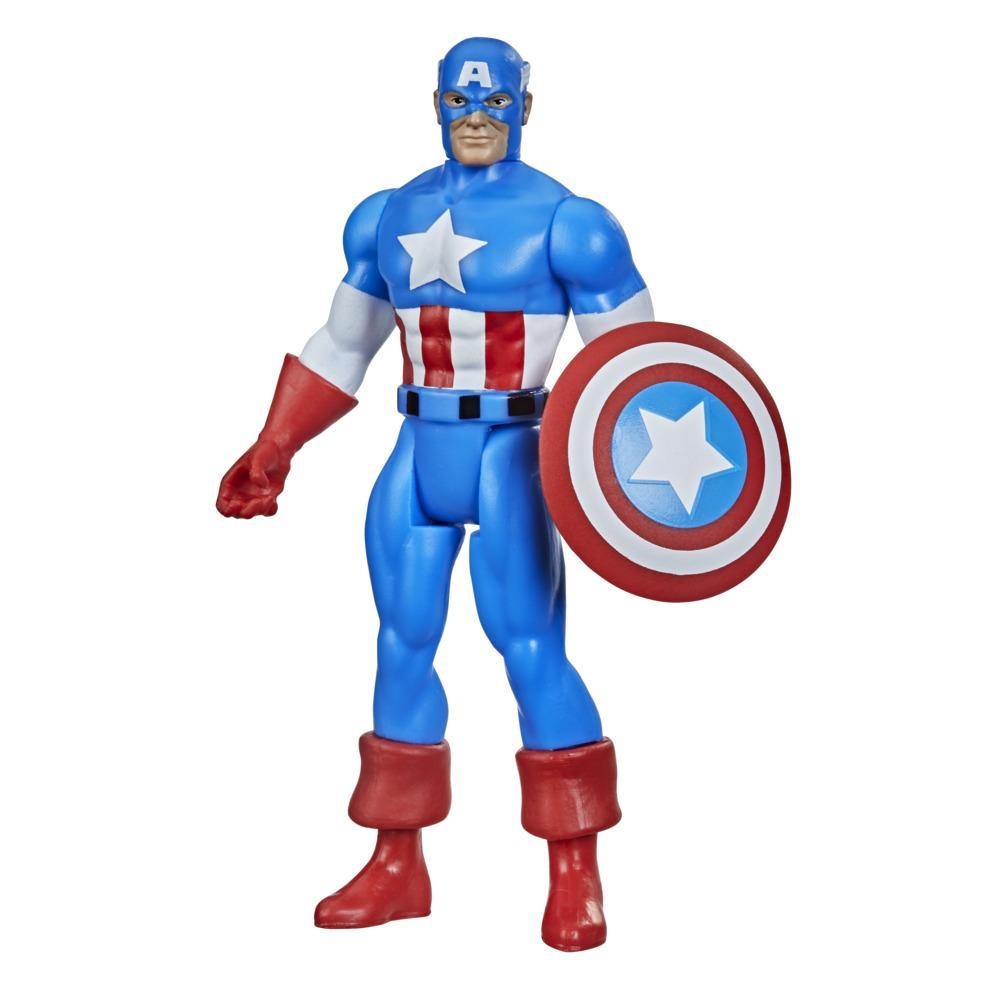 Marvel Hasbro Legend Series Action Figure Captain America 9,5 cm Retro 375 Collection
