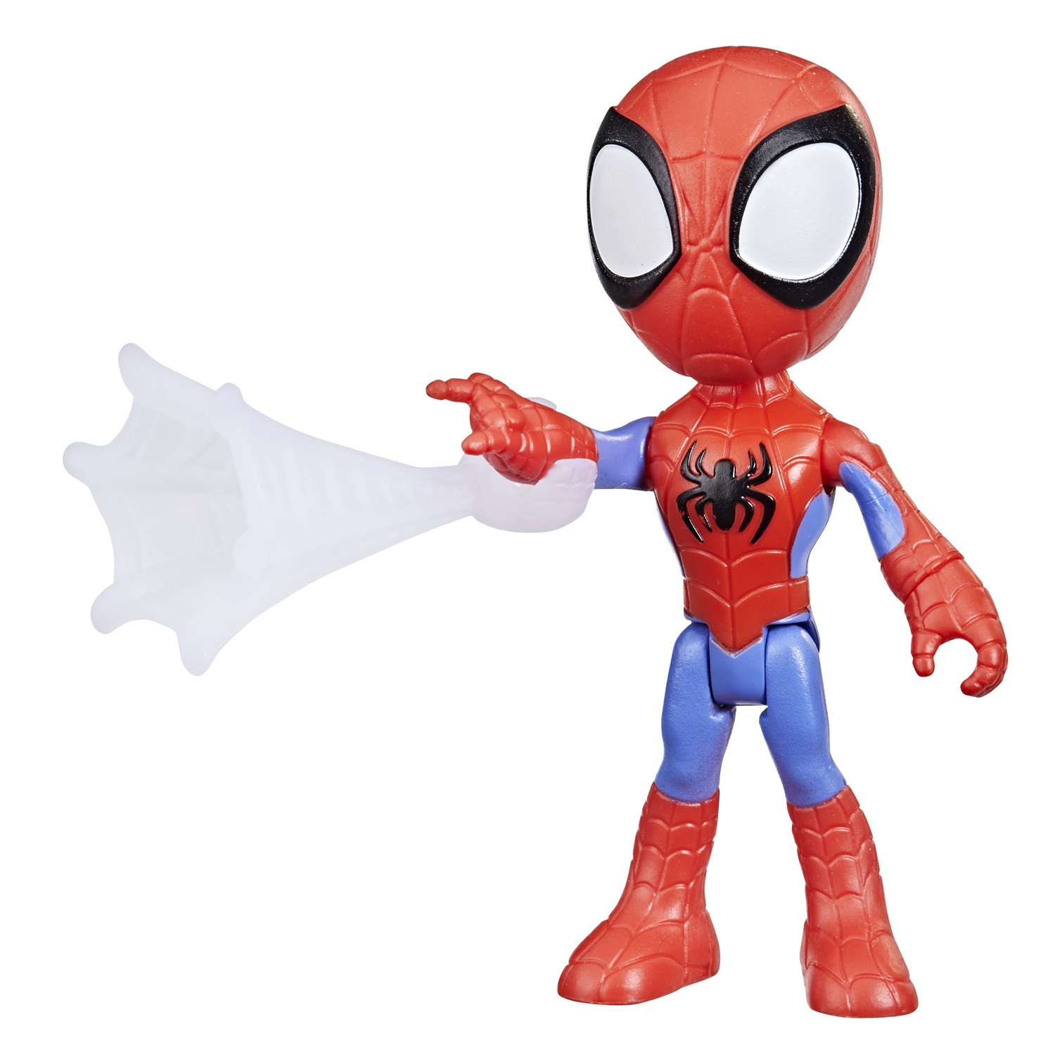 Hasbro Marvel Spidey e I Suoi Fantastici Amici - Action Figure Spider-Man 15 cm con 1 Accessorio, per Bambini dai 3 Anni in Su