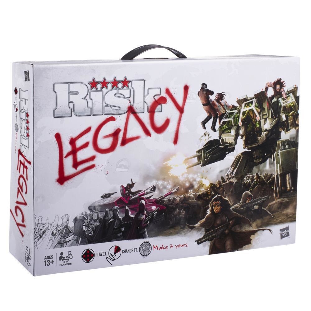 Hasbro Gaming Risk Legacy - Gioco da Tavolo di Strategia per 3-5 Giocatori, dai 13 Anni, Durata Media 120 Minuti, Versione Legacy in Inglese