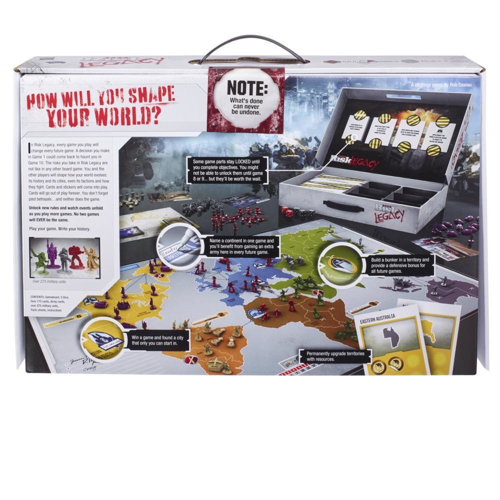 Hasbro Gaming Risk Legacy - Gioco da Tavolo di Strategia per 3-5 Giocatori, dai 13 Anni, Durata Media 120 Minuti, Versione Legacy in Inglese