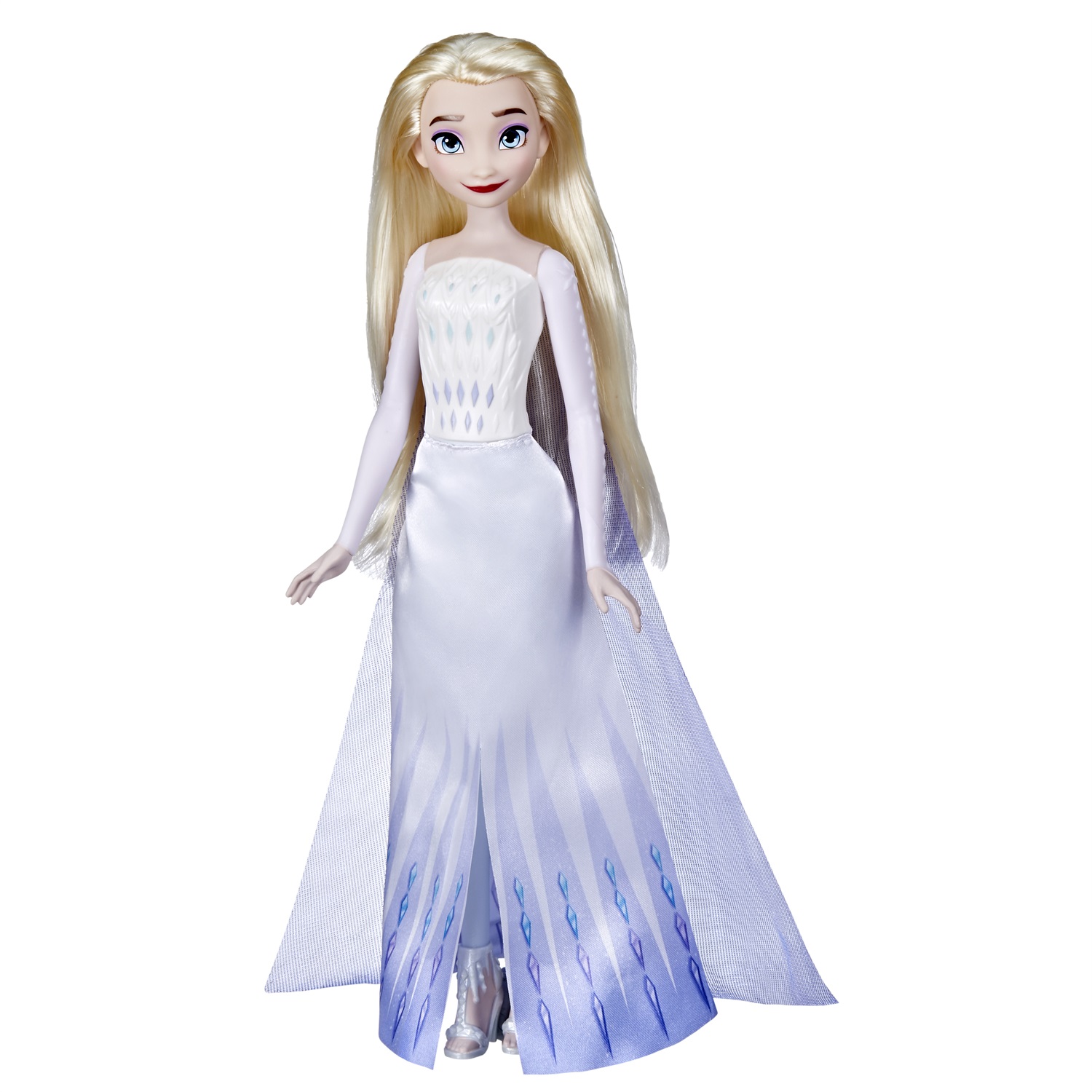 Hasbro Disney Frozen 2 Bambola di Elsa Shimmer Fashion Doll - 28 cm, Abito da Regina delle Nevi, Età 3