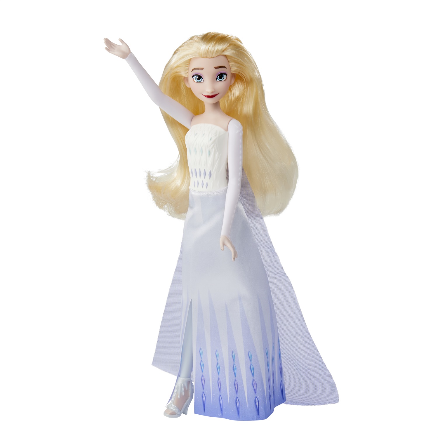 Hasbro Disney Frozen 2 Bambola di Elsa Shimmer Fashion Doll - 28 cm, Abito da Regina delle Nevi, Età 3