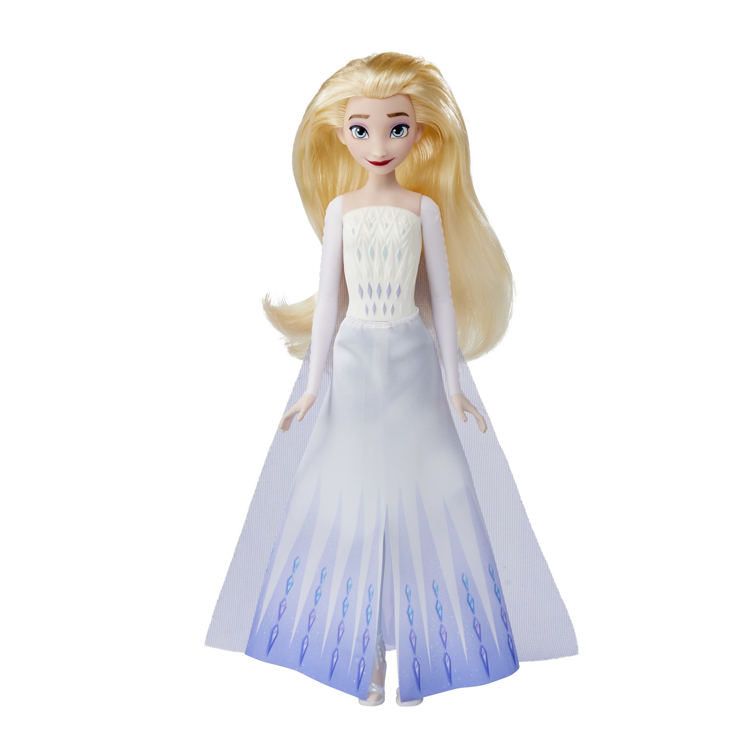 Hasbro Disney Frozen 2 Bambola di Elsa Shimmer Fashion Doll - 28 cm, Abito da Regina delle Nevi, Età 3