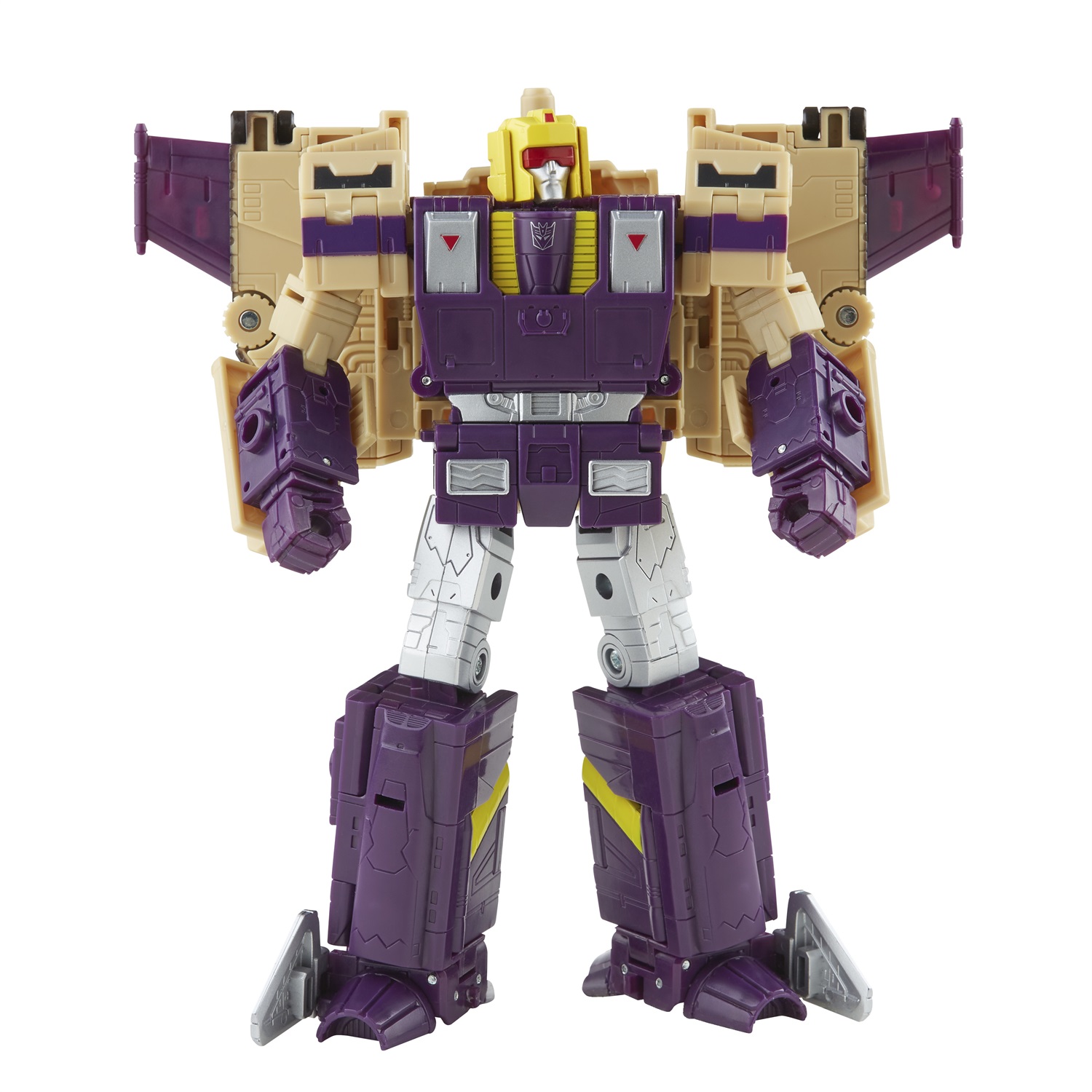 Hasbro Transformers Generations Legacy - Action Figure Leader Blitzwing, Tripla Conversione, 17,5 cm, dai 8 Anni in su