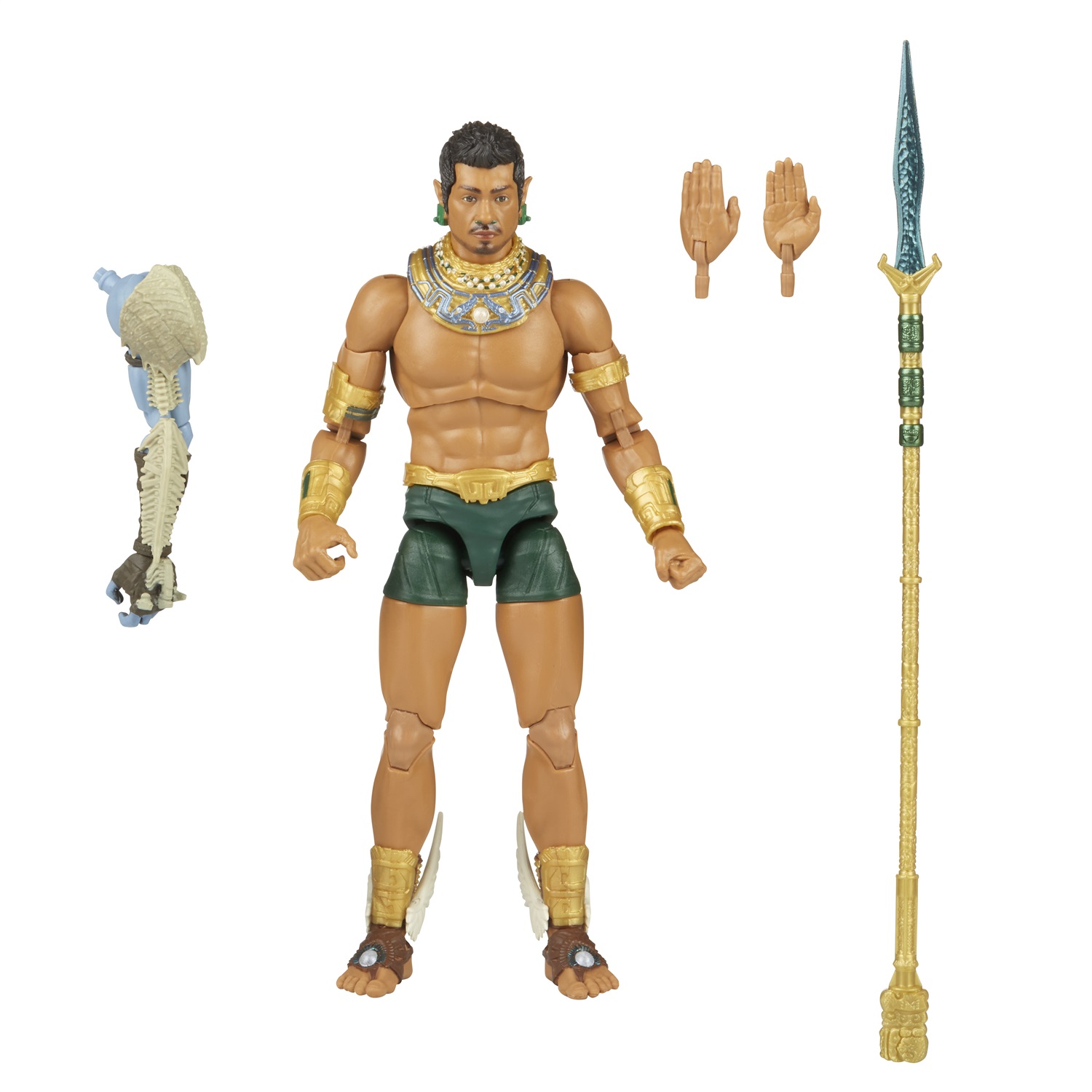 Hasbro Marvel Legends Series: Black Panther Wakanda Forever - Action Figure di Namor da 15 cm con 3 Accessori e Parte Build-a-Figure