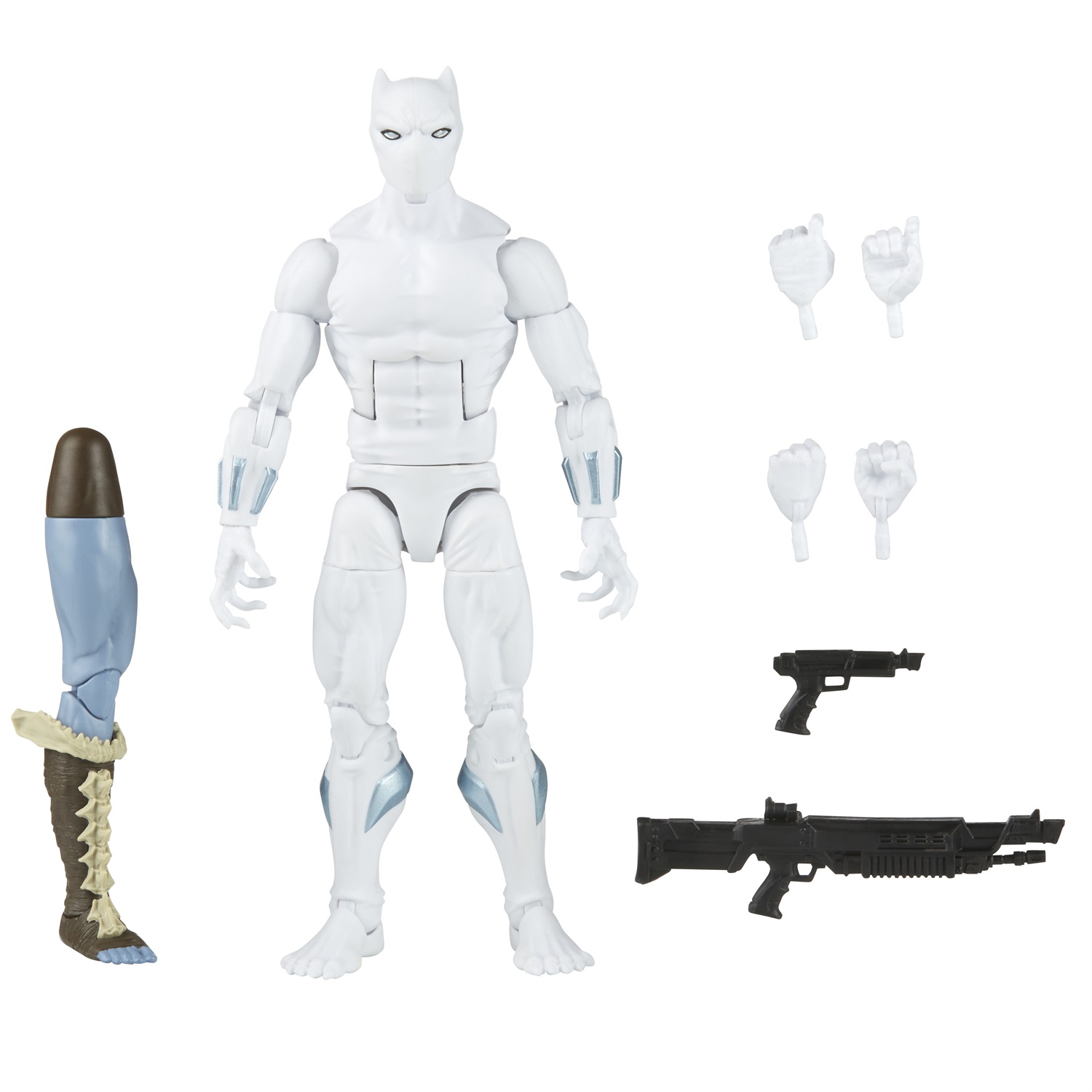 Hasbro Marvel Legends Series Black Panther Hatut Zeraze - Action Figure da 15 cm con 6 Accessori e Parte Build-a-Figure