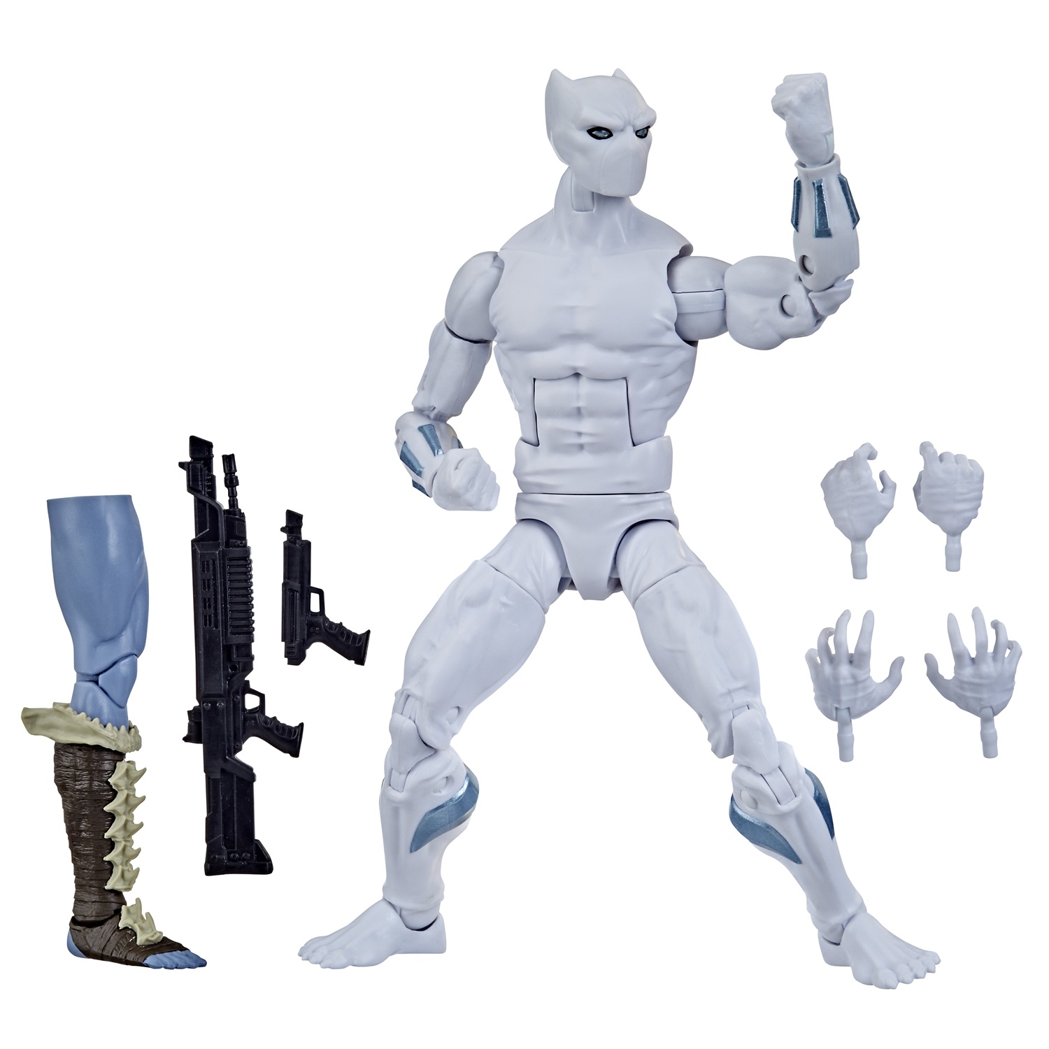 Hasbro Marvel Legends Series Black Panther Hatut Zeraze - Action Figure da 15 cm con 6 Accessori e Parte Build-a-Figure