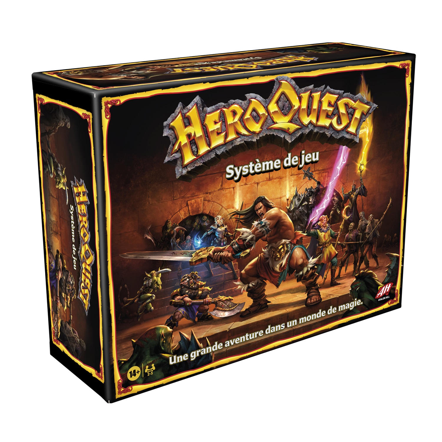 Hasbro HeroQuest - Gioco da Tavolo di Avventure Fantastiche in Stile Dungeon per 2 a 5 Giocatori, a Partire da 14 Anni