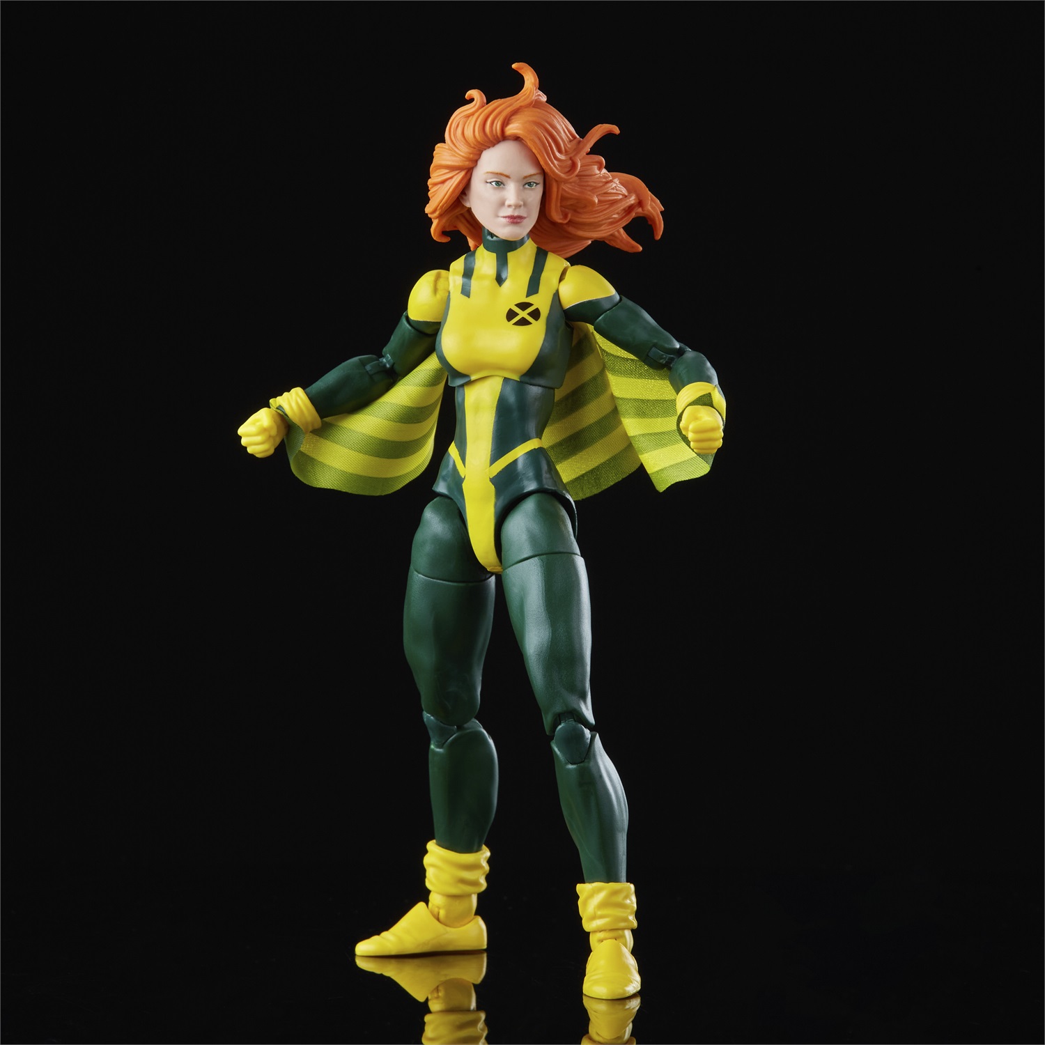 Marvel Hasbro Legends Series - X-Men Marvel's Siryn Action Figure Collezionabile da 15 cm con 2 Accessori Build-A-Figure, Multicolore