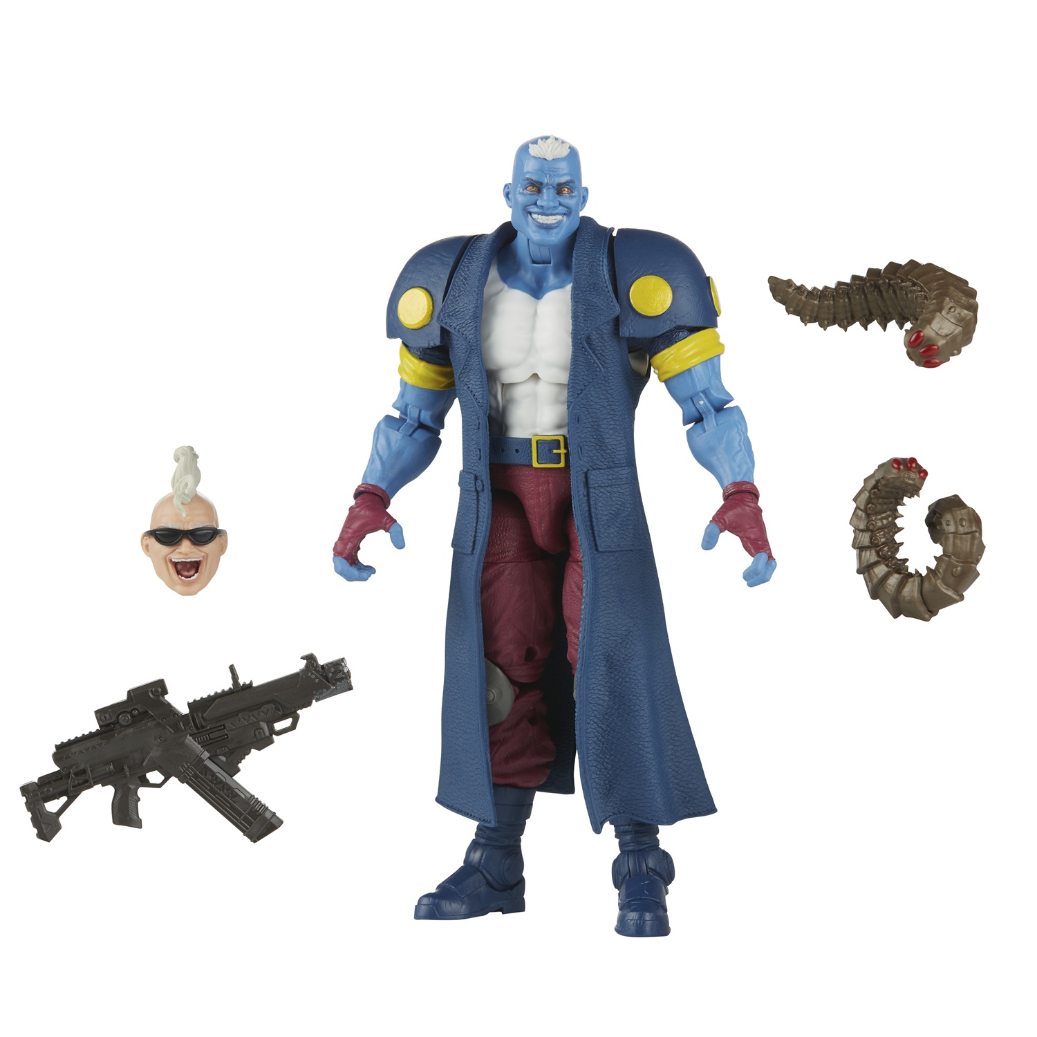 Hasbro Marvel Legends X-Men Maggott Action Figure Collezionabile da 15 cm con 2 Accessori Build-A-Figure, Multicolore