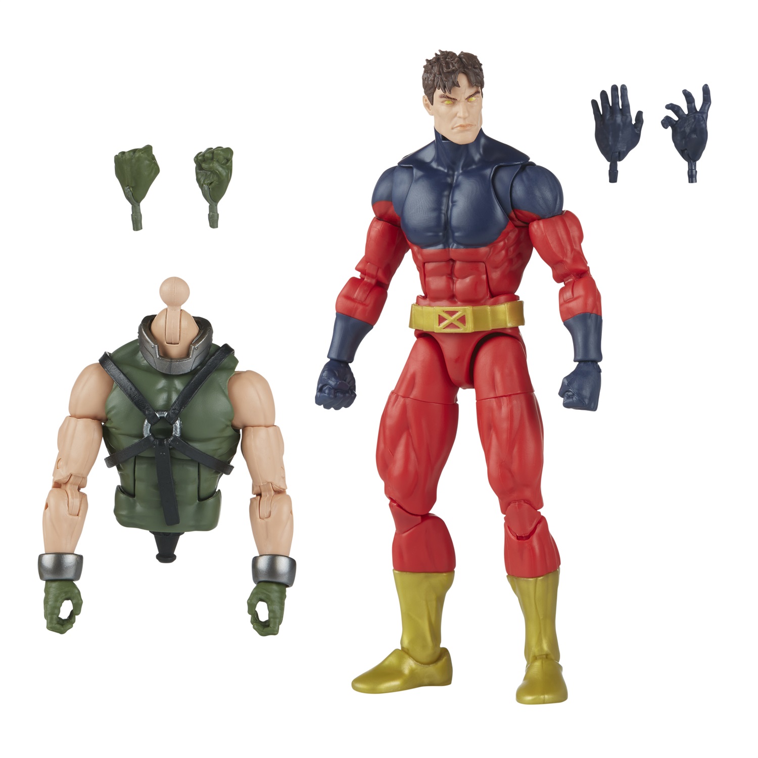 Hasbro Marvel Legends Series X-Men Marvel's Vulcan Action Figure Collezionabile da 15 cm con 2 Accessori Build-A-Figure Multicolore